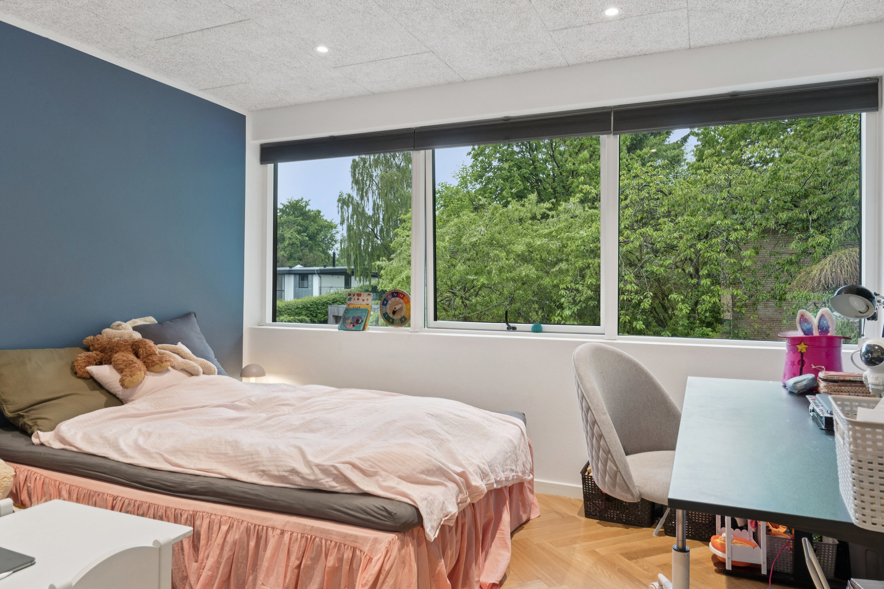 Fremhævet soveværelse billede i fuldskærmstilstand. Billede af Slugten 14, 9800 Hjørring