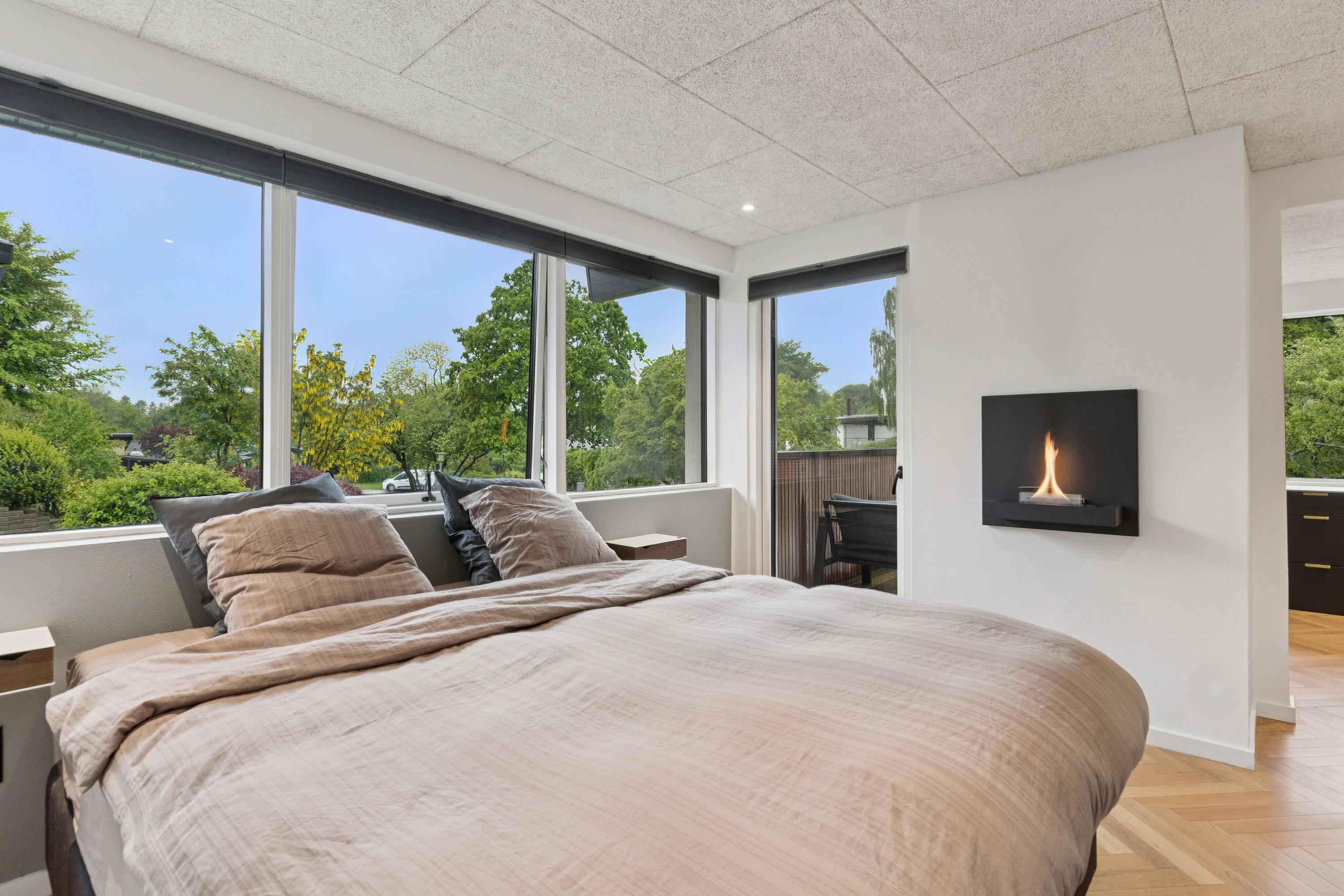 Fremhævet soveværelse billede i fuldskærmstilstand. Billede af Slugten 14, 9800 Hjørring