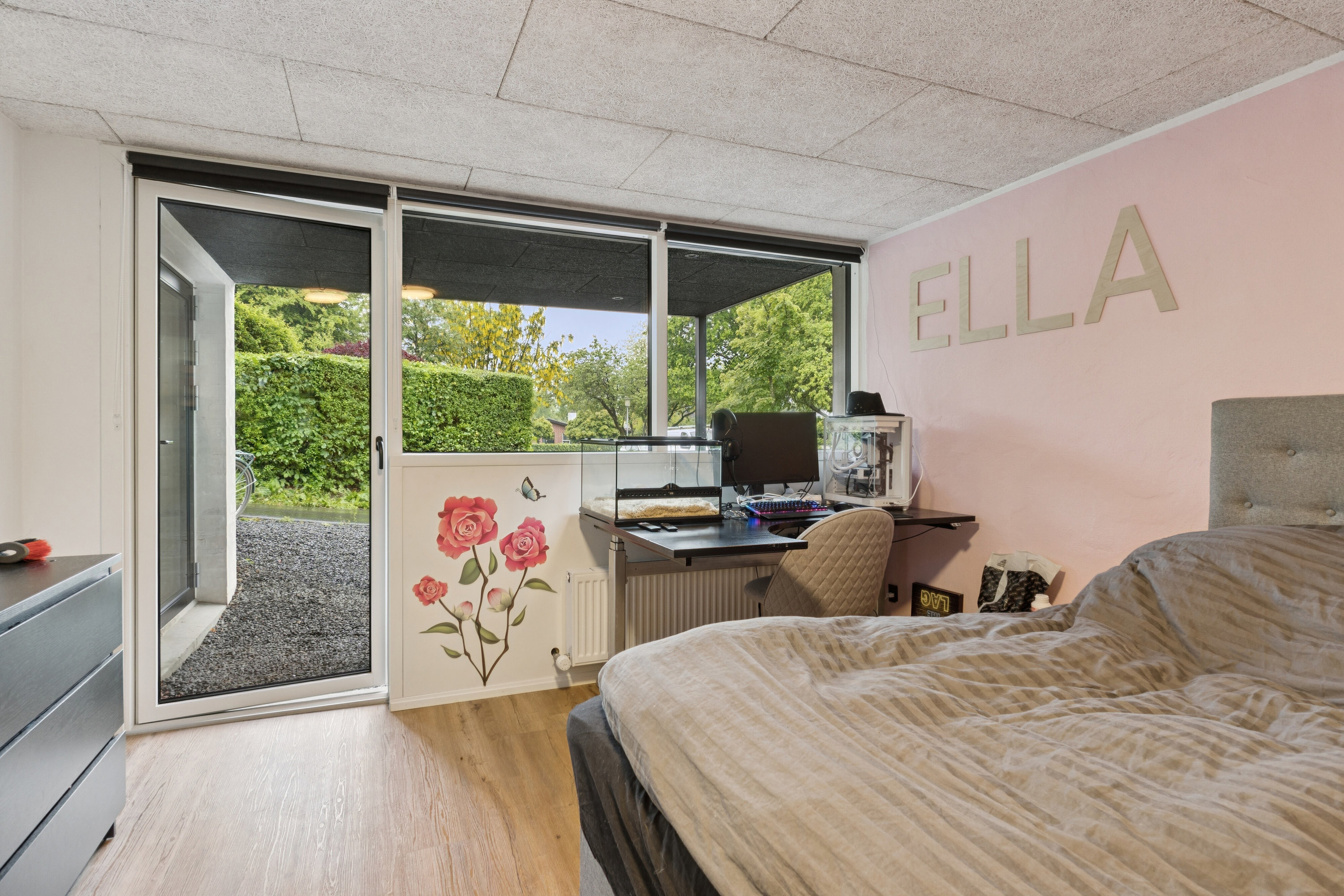 Fremhævet soveværelse billede i fuldskærmstilstand. Billede af Slugten 14, 9800 Hjørring