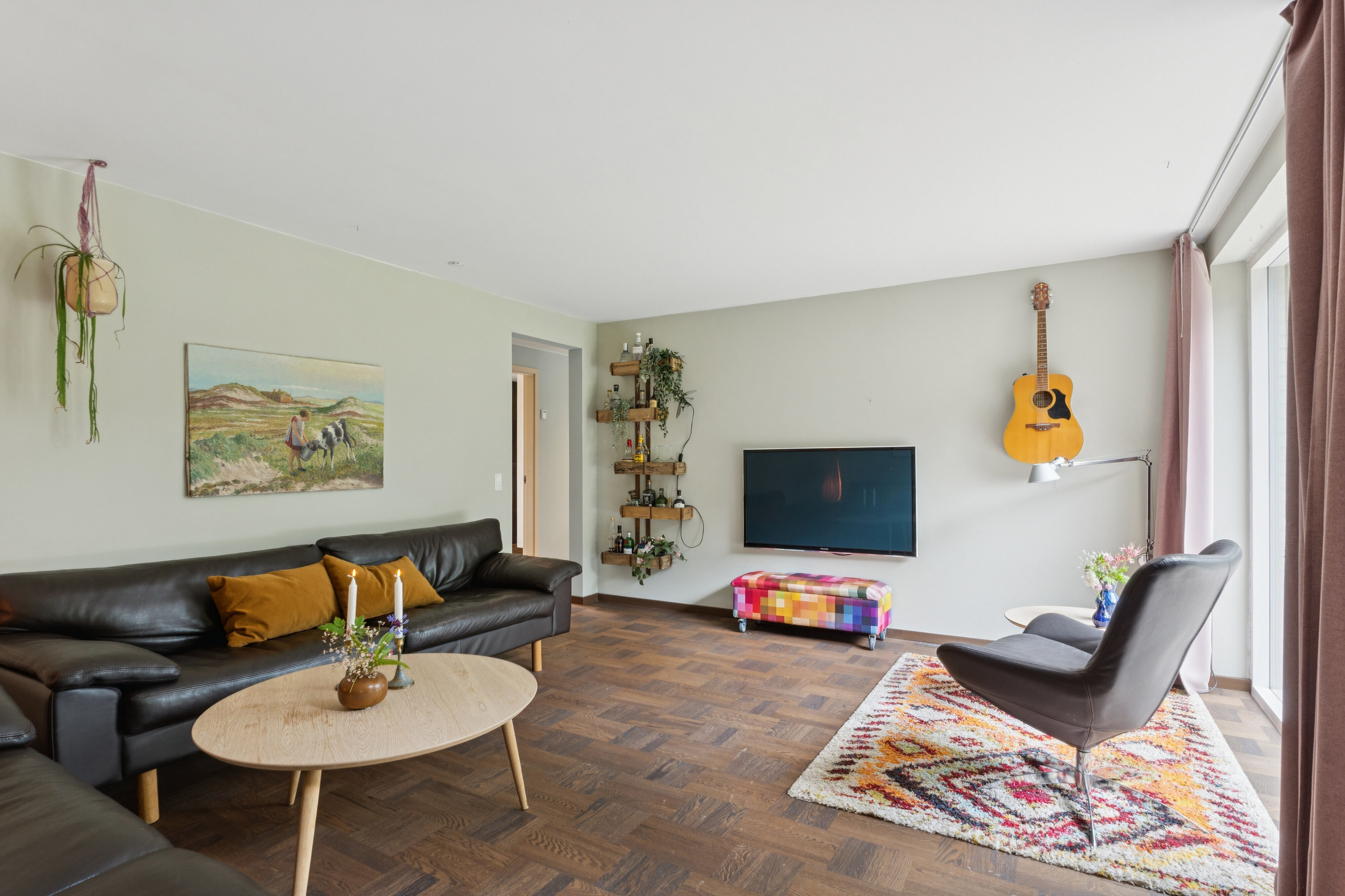 Fremhævet stue billede i fuldskærmstilstand. Billede af Risumvej 41, 8600 Silkeborg