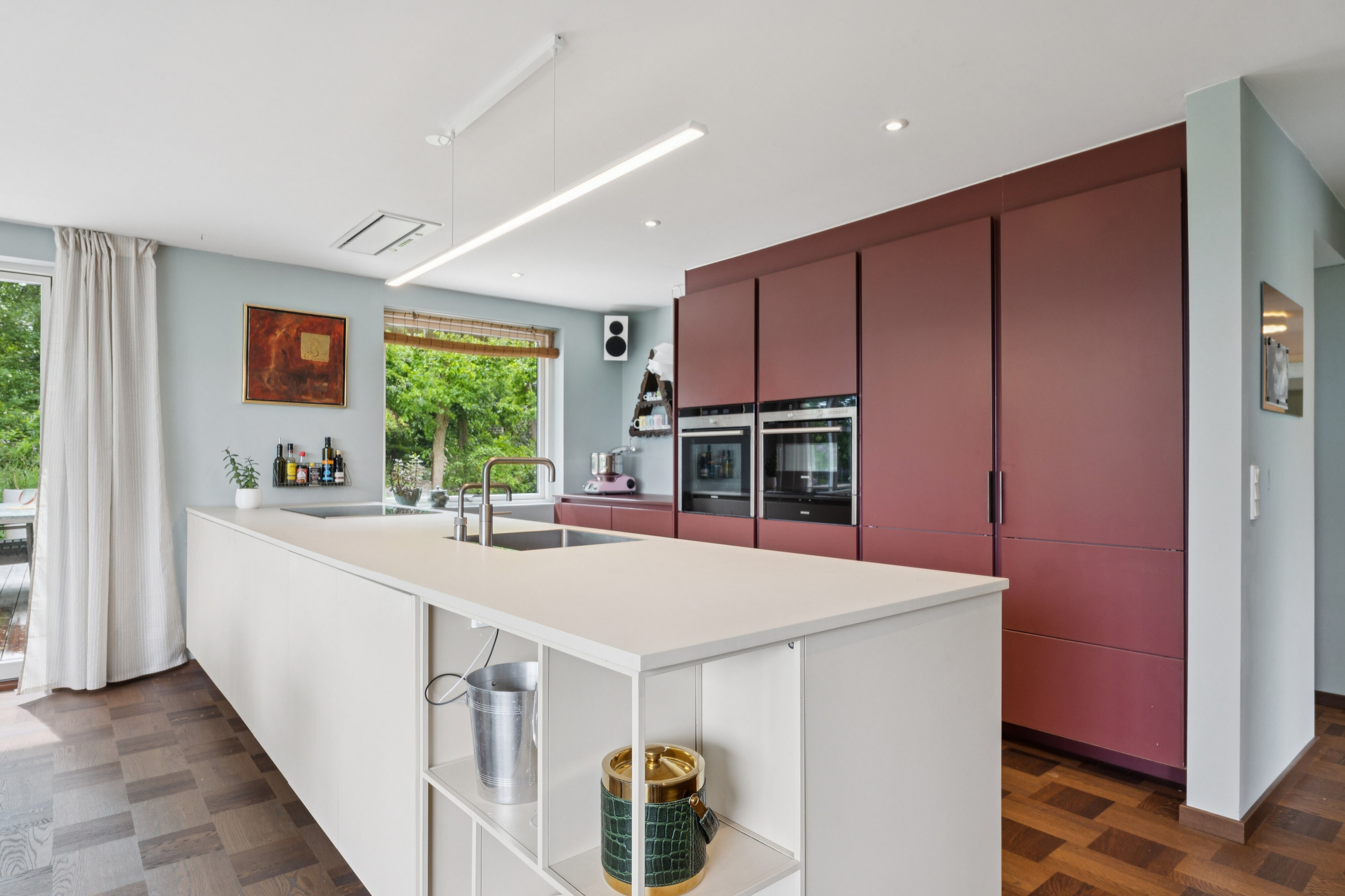 Fremhævet køkken billede i fuldskærmstilstand. Billede af Risumvej 41, 8600 Silkeborg