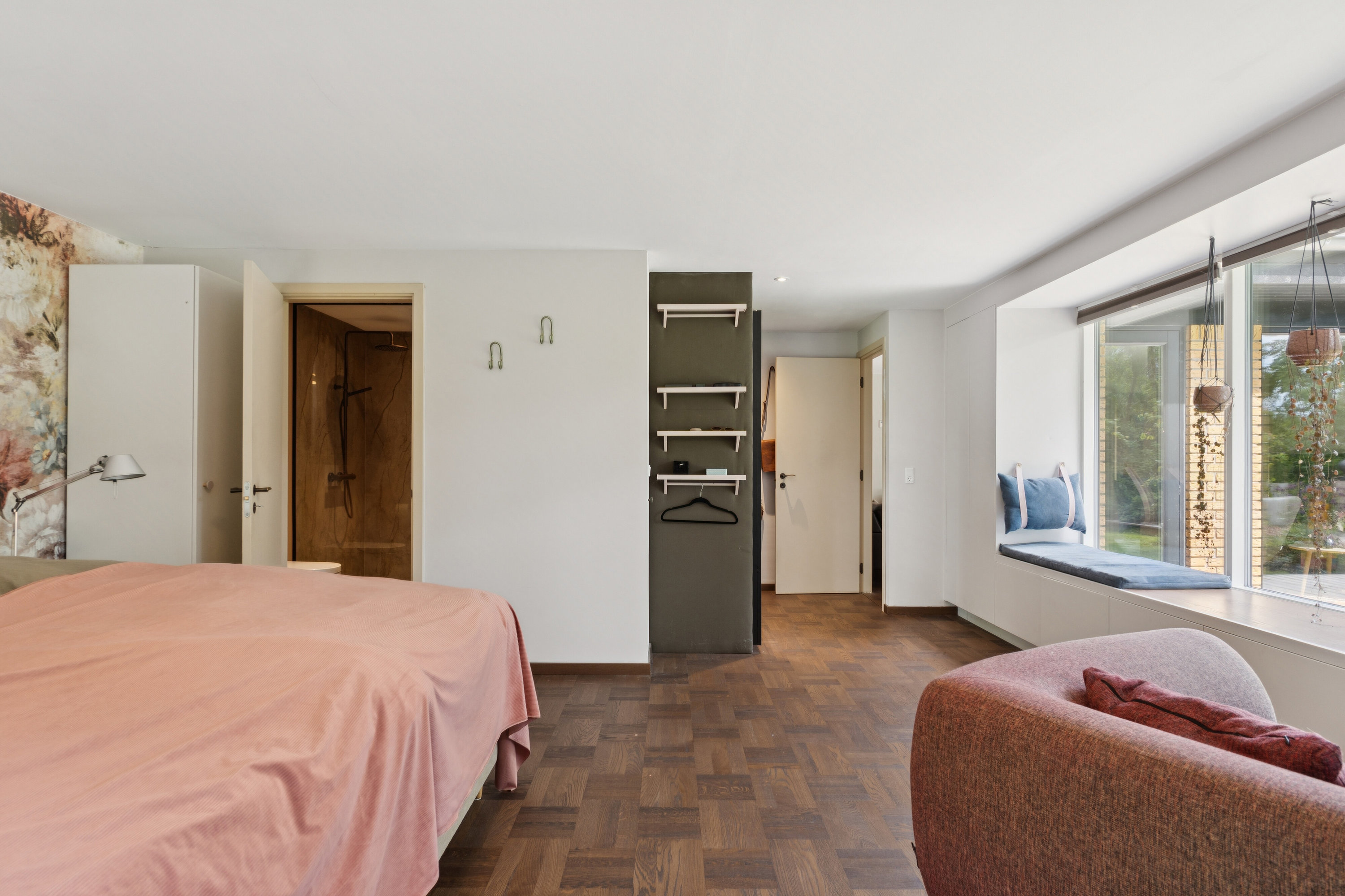 Fremhævet soveværelse billede i fuldskærmstilstand. Billede af Risumvej 41, 8600 Silkeborg