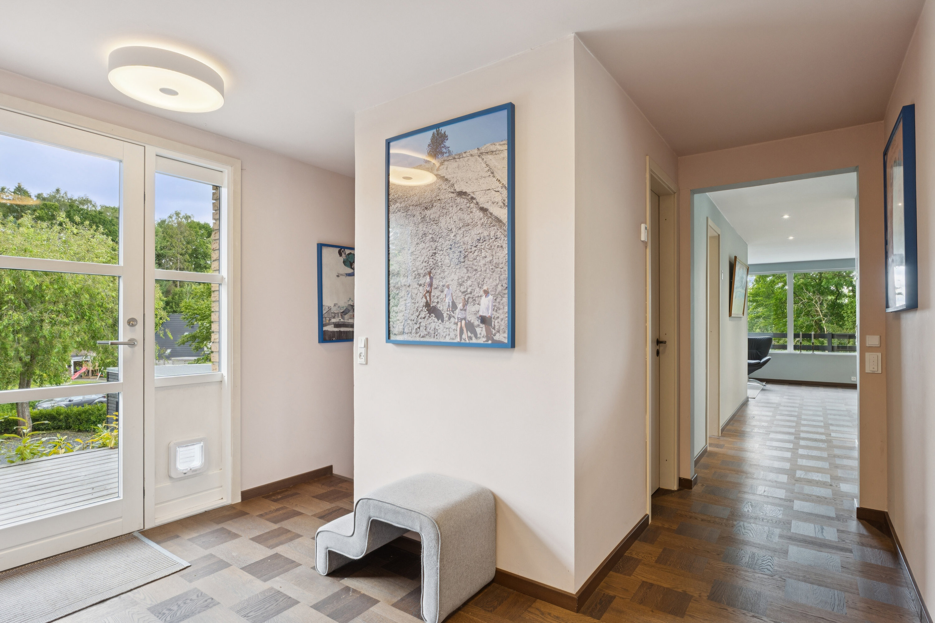 Fremhævet gang billede i fuldskærmstilstand. Billede af Risumvej 41, 8600 Silkeborg