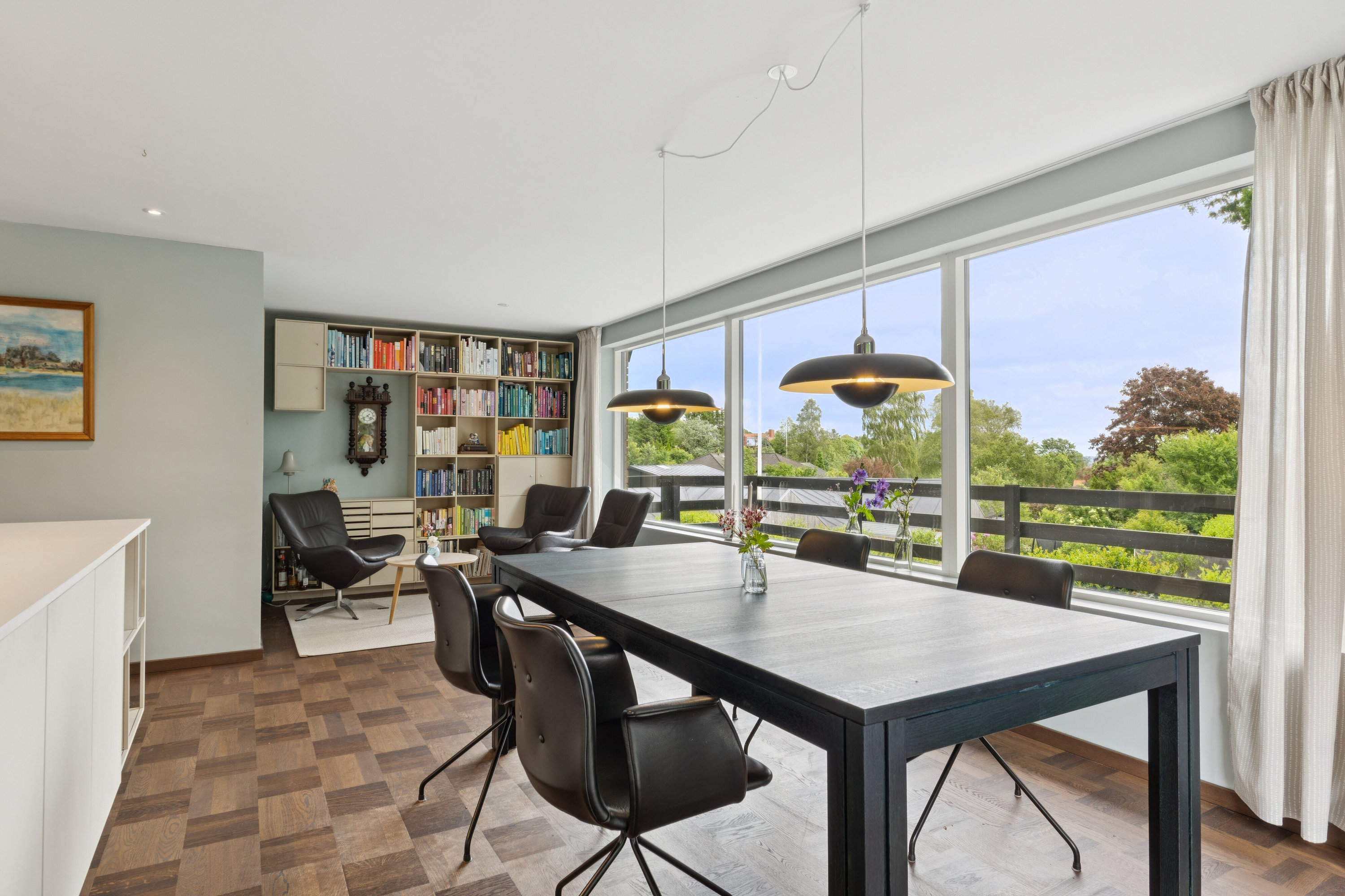 Fremhævet spisestue billede i fuldskærmstilstand. Billede af Risumvej 41, 8600 Silkeborg