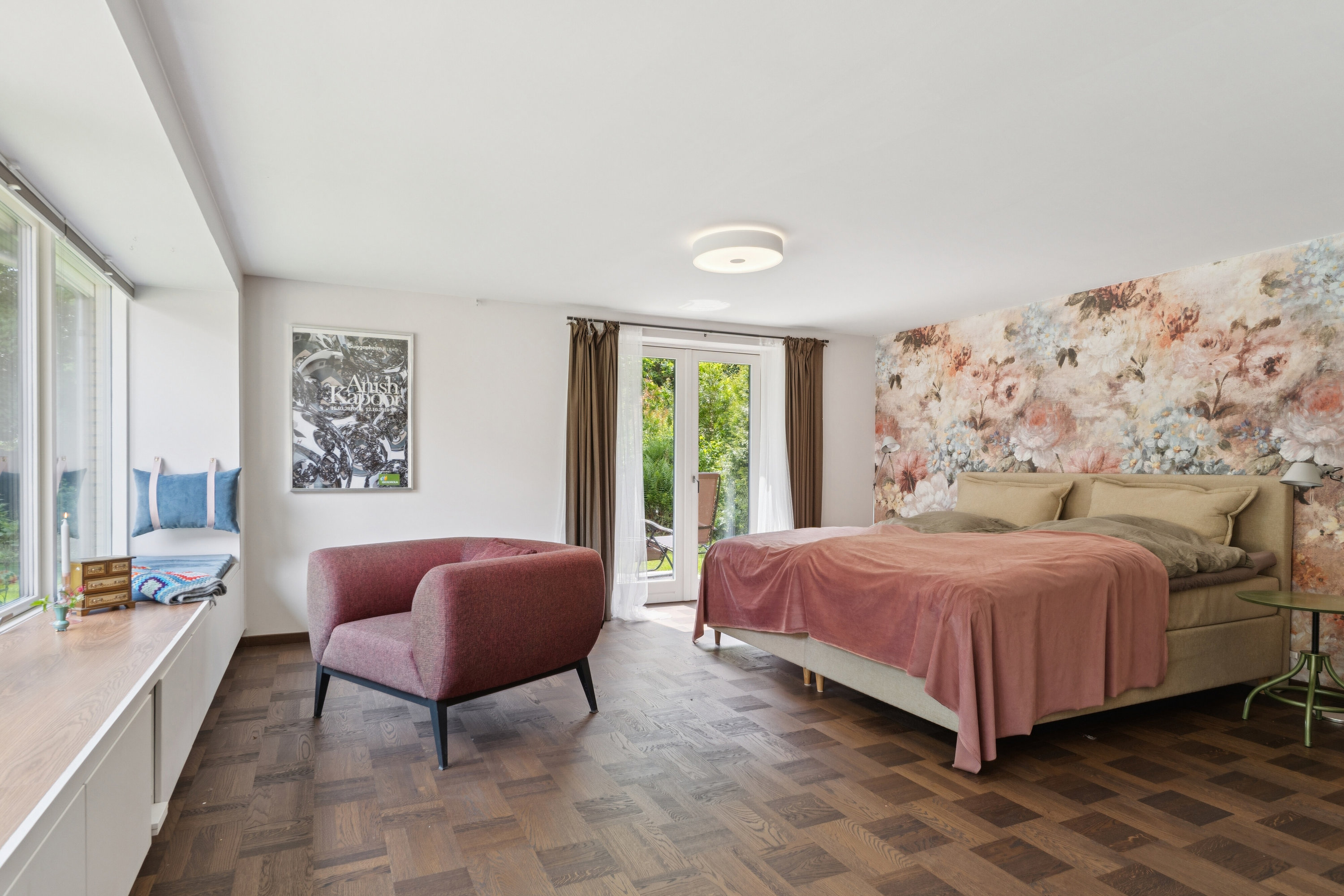 Fremhævet soveværelse billede i fuldskærmstilstand. Billede af Risumvej 41, 8600 Silkeborg