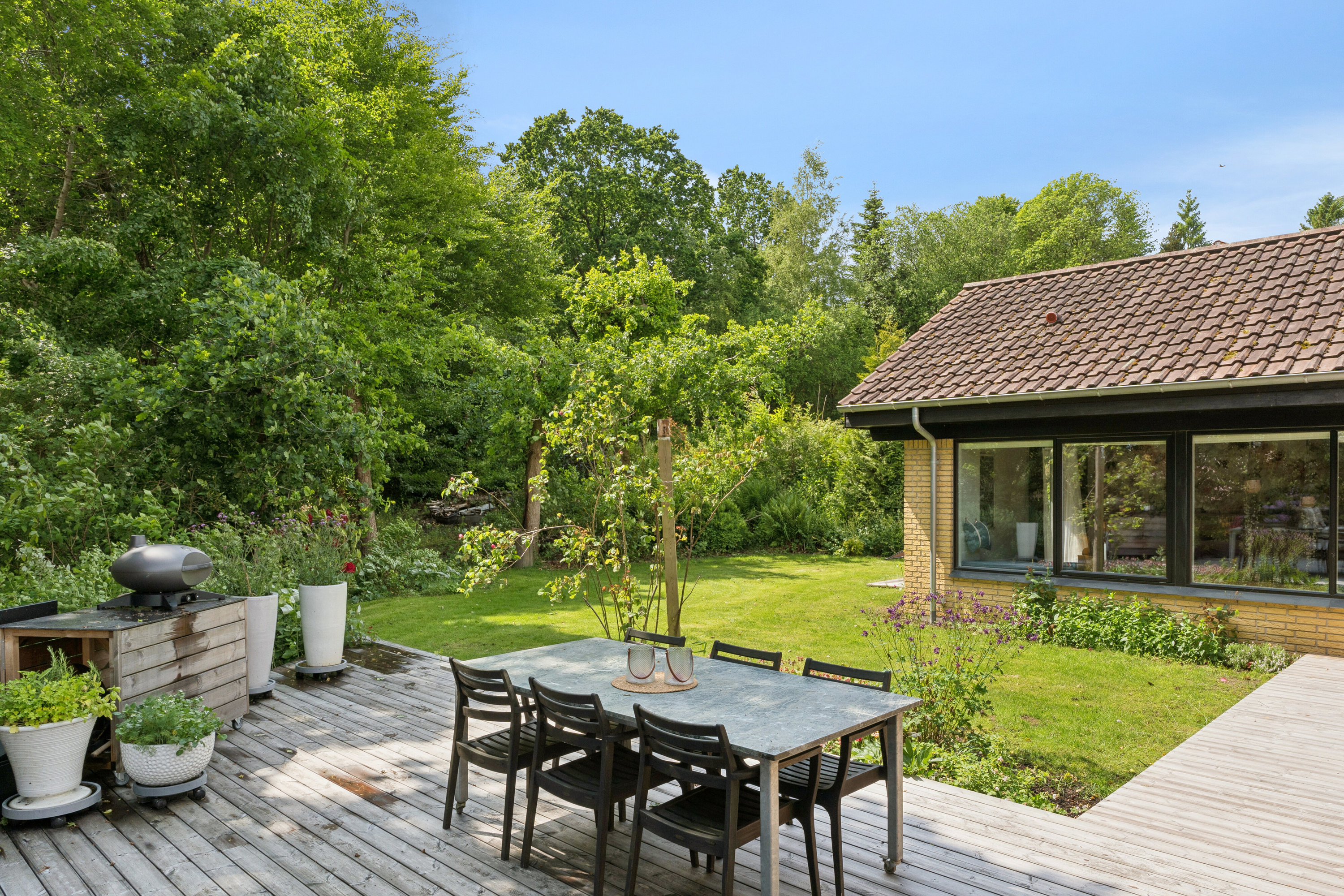 Fremhævet terrasse billede i fuldskærmstilstand. Billede af Risumvej 41, 8600 Silkeborg