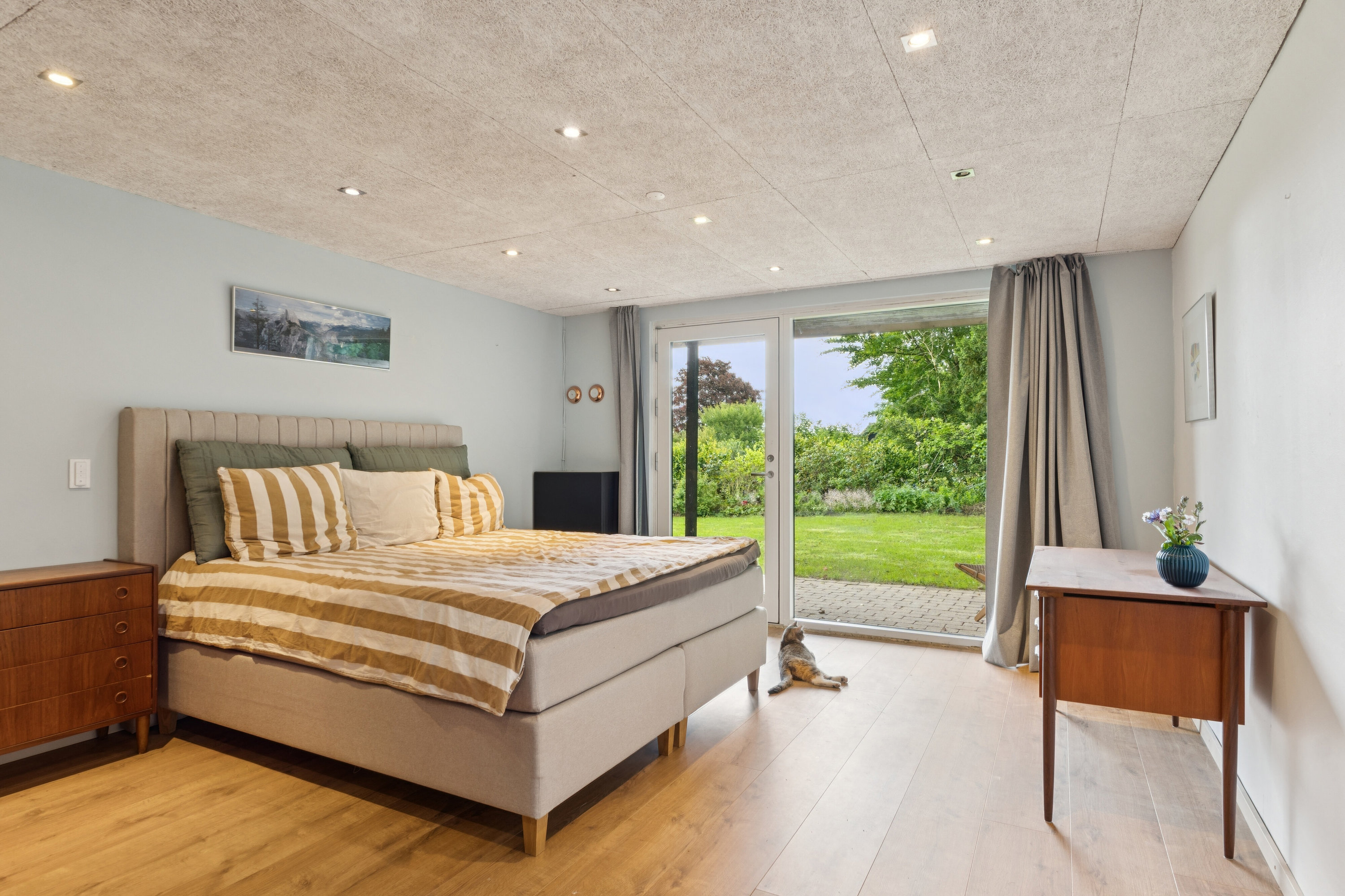 Fremhævet soveværelse billede i fuldskærmstilstand. Billede af Risumvej 41, 8600 Silkeborg