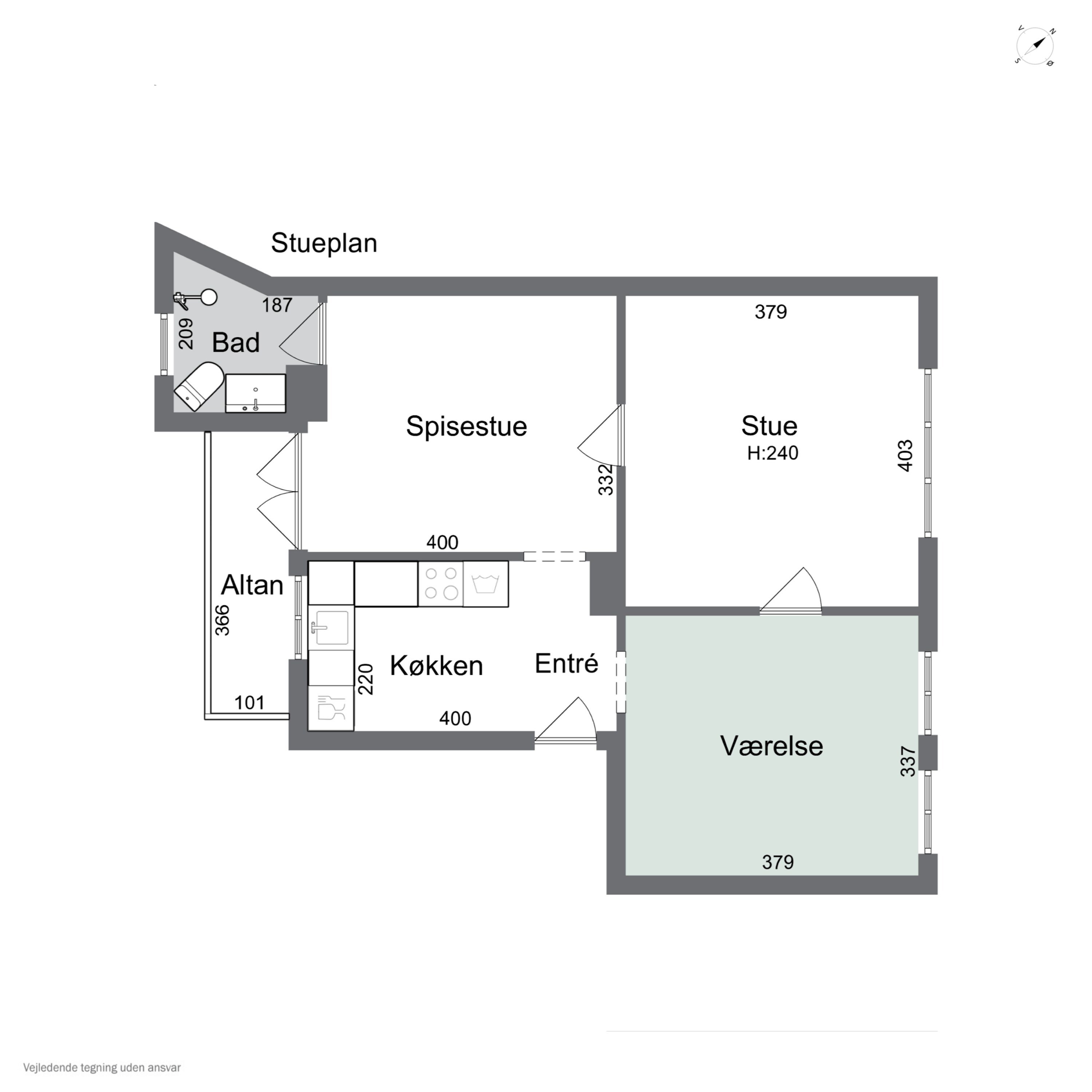 Plantegninger billede af Pjentedamsgade 8, 2., 5000 Odense C