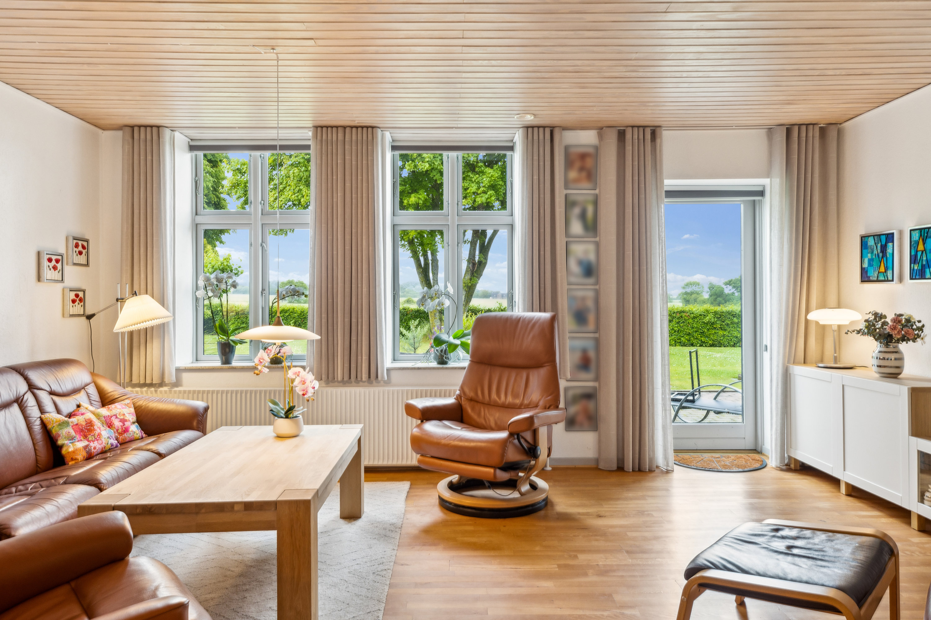 Miniaturebillede 2: stue. Billede af Fjelby 12, Skovby, 6470 Sydals