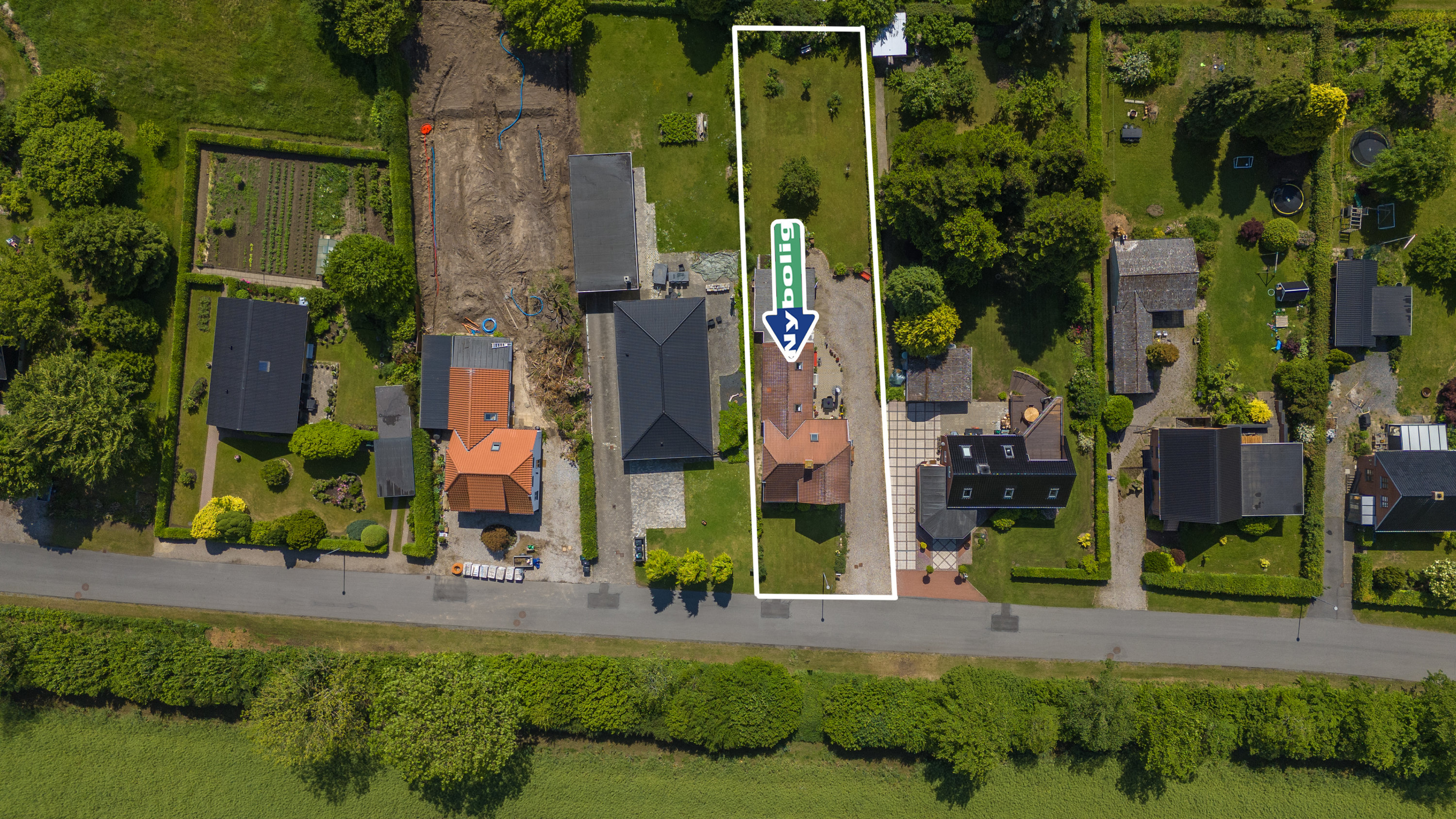 Fremhævet  billede i fuldskærmstilstand. Billede af Bakkevej 12, Glamsdalen, 5620 Glamsbjerg