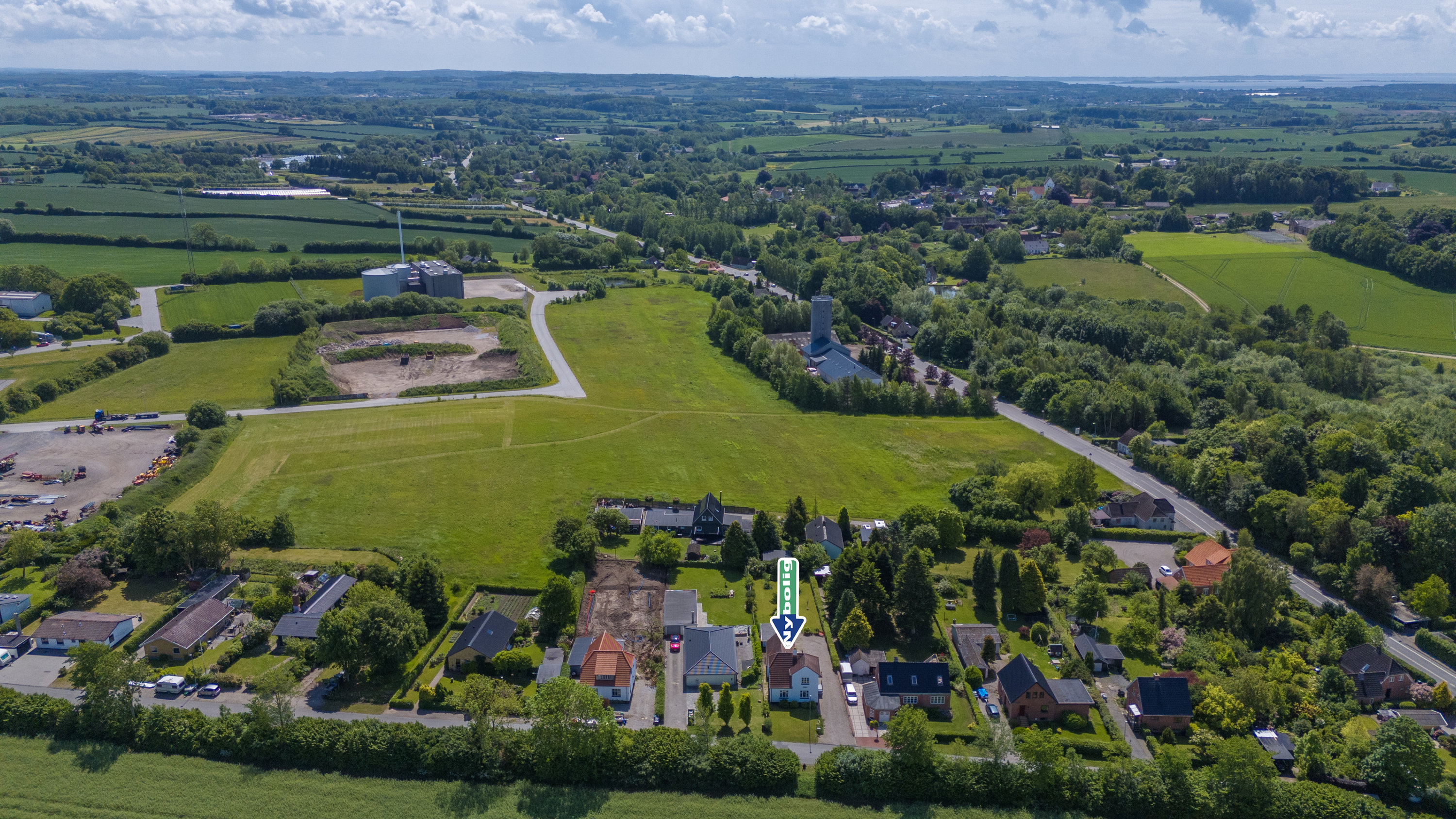 Fremhævet  billede i fuldskærmstilstand. Billede af Bakkevej 12, Glamsdalen, 5620 Glamsbjerg