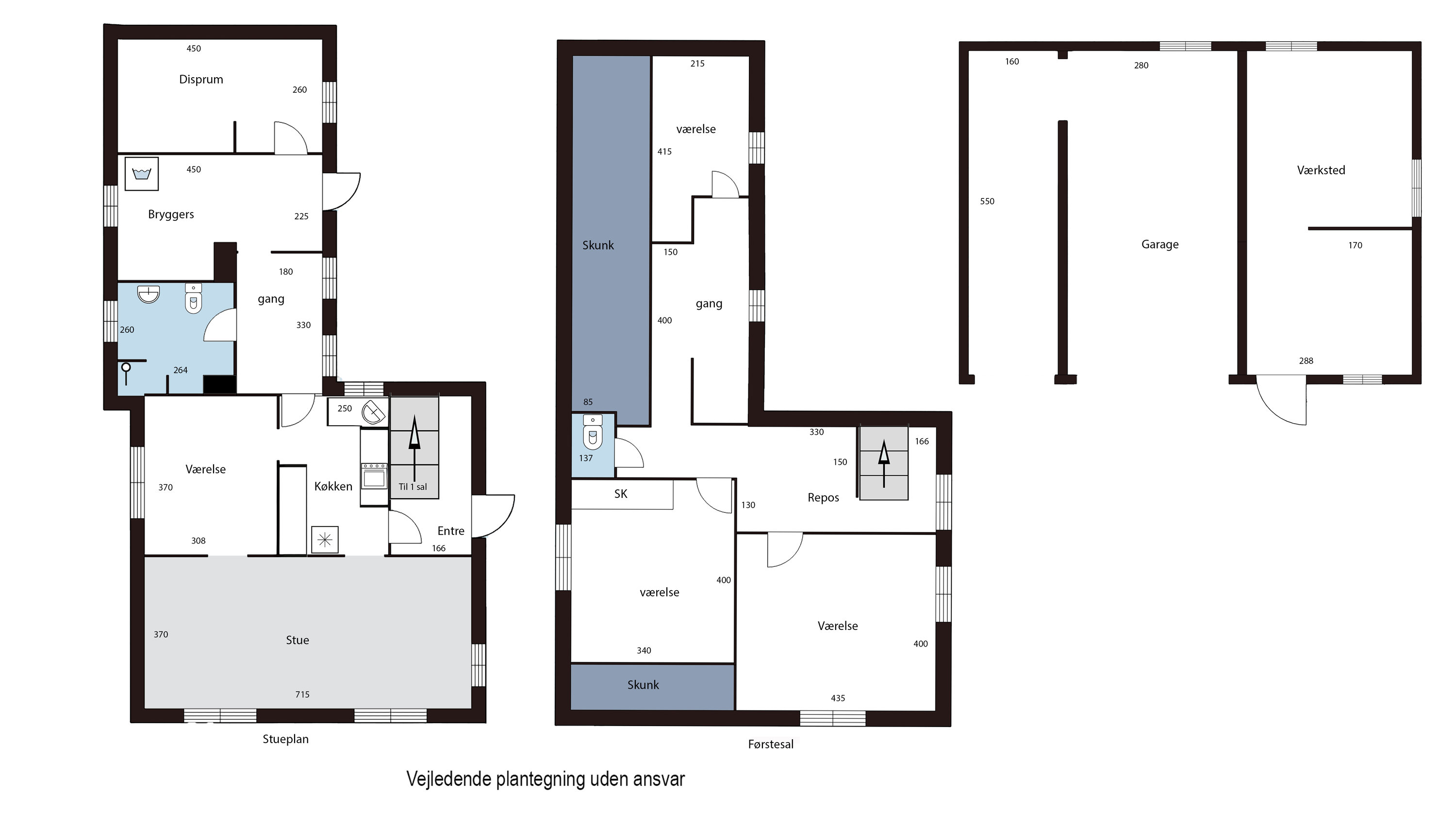 Plantegninger billede af Bakkevej 12, Glamsdalen, 5620 Glamsbjerg