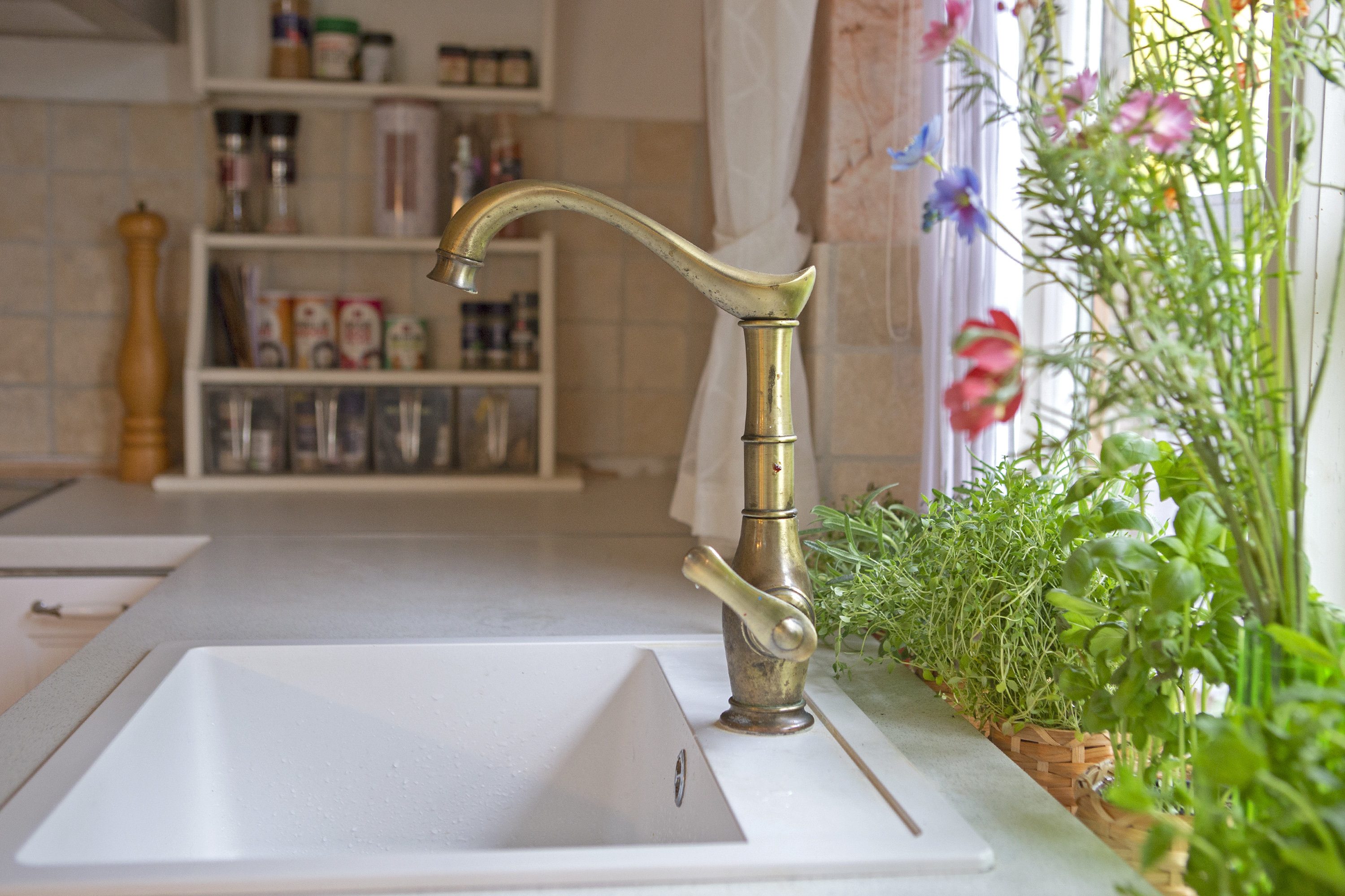 Fremhævet køkken billede i fuldskærmstilstand. Billede af Bjergsted Byvej 11, Bjergsted, 4450 Jyderup