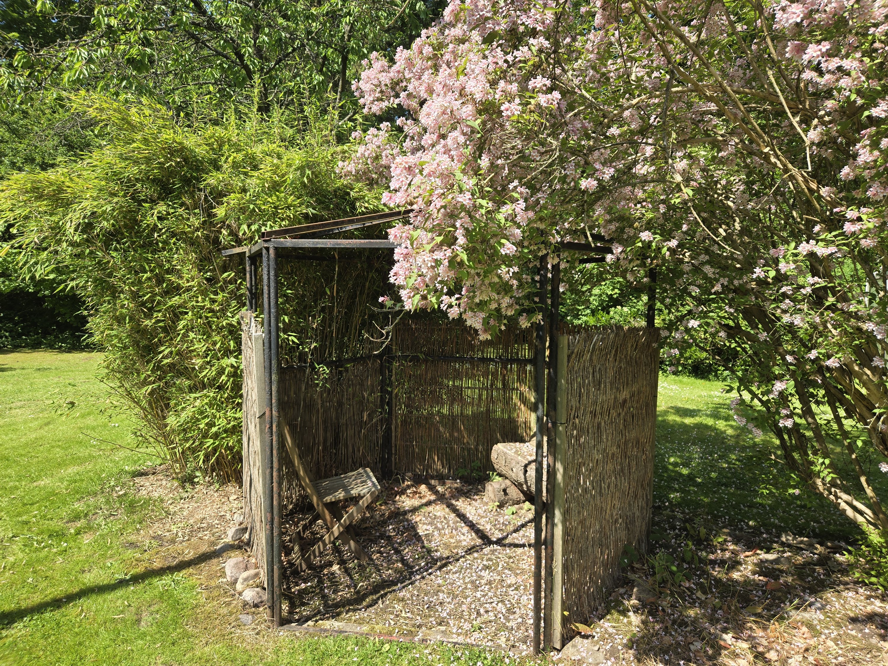 Fremhævet have espalier billede i fuldskærmstilstand. Billede af Tingskoven 2, 8310 Tranbjerg J