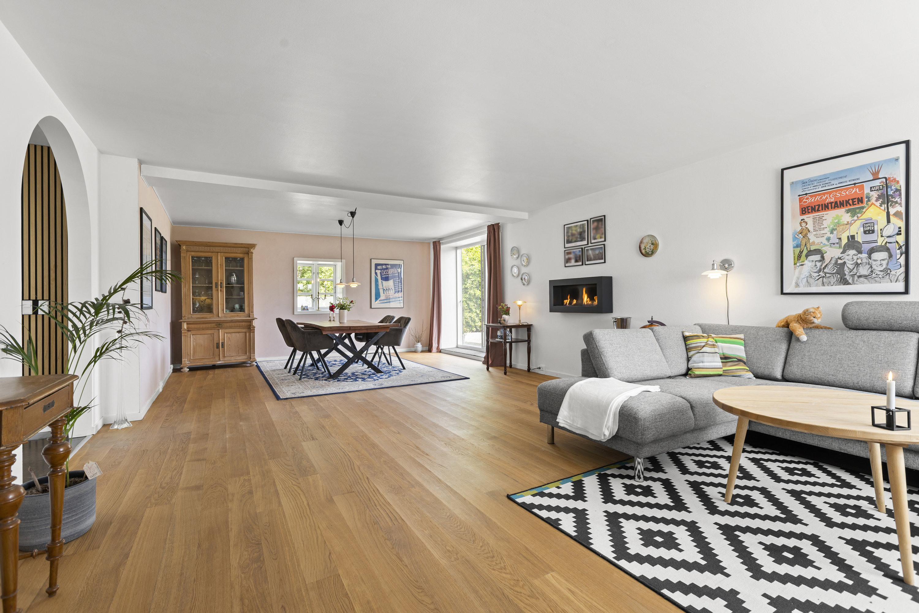 Fremhævet stue billede i fuldskærmstilstand. Billede af Ødemarksvej 5, Flinterup, 4180 Sorø