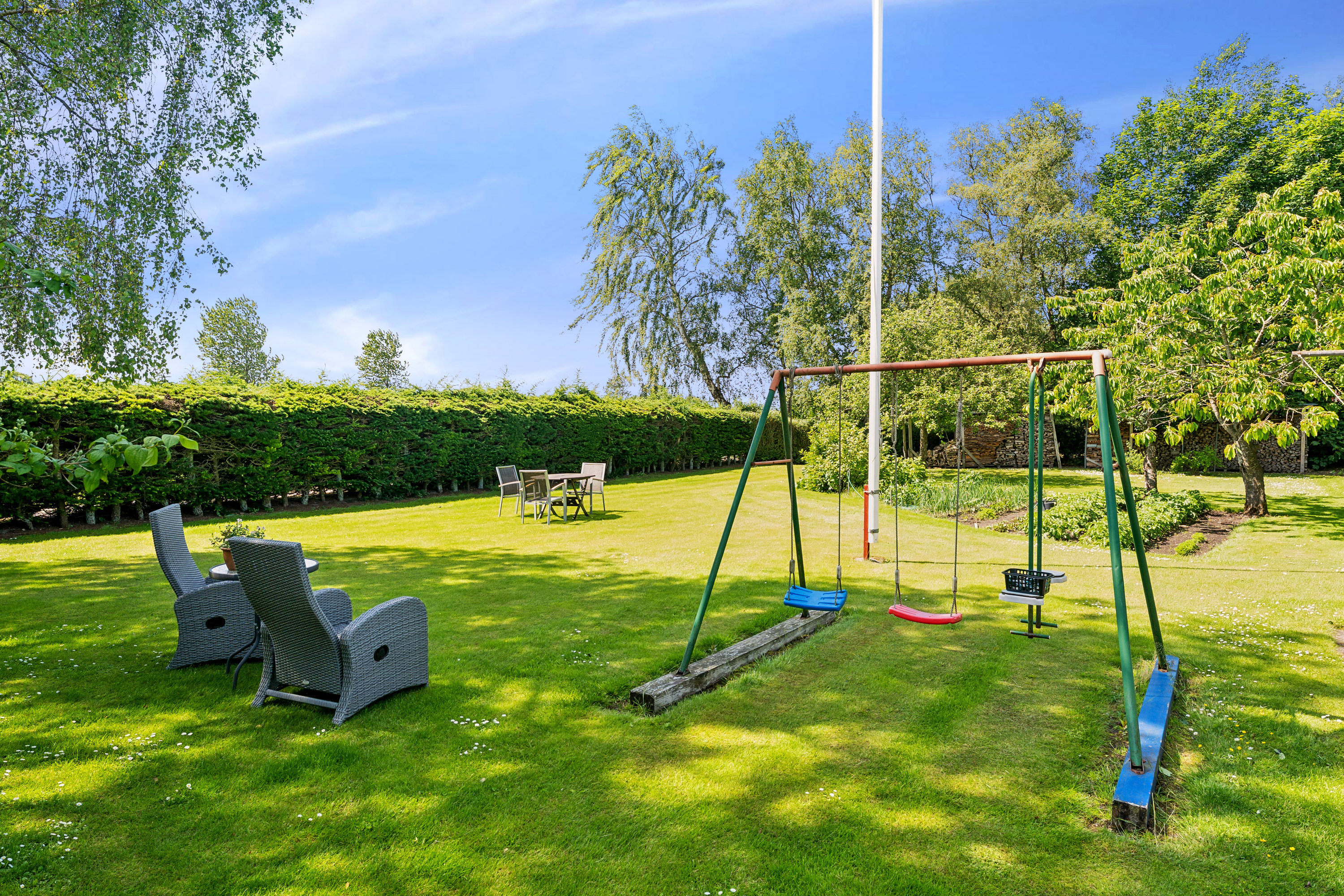 Miniaturebillede 1: have. Billede af Nymarksvej 21, Kvorning, 8830 Tjele