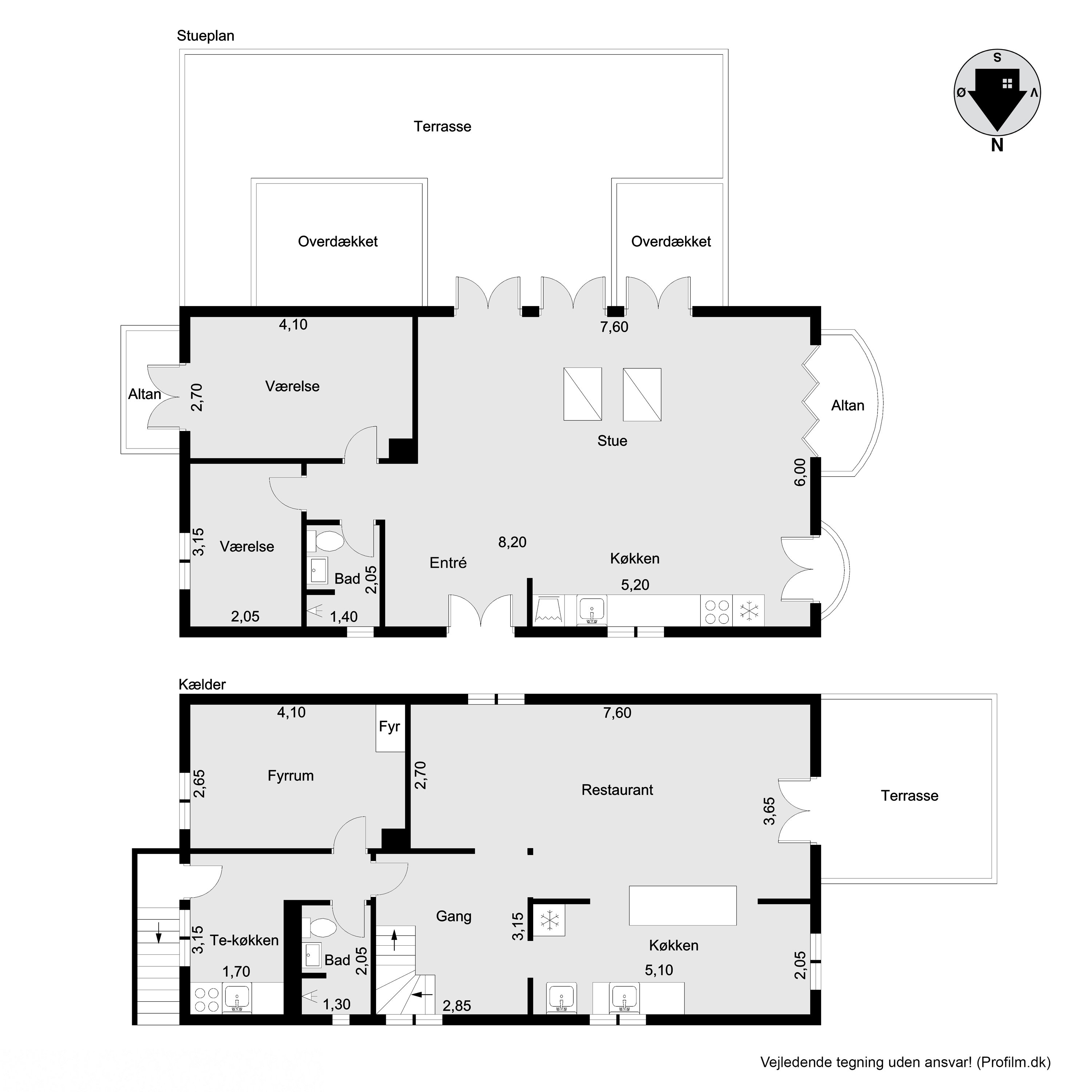 Plantegninger billede af Banevej 2, 3220 Tisvildeleje