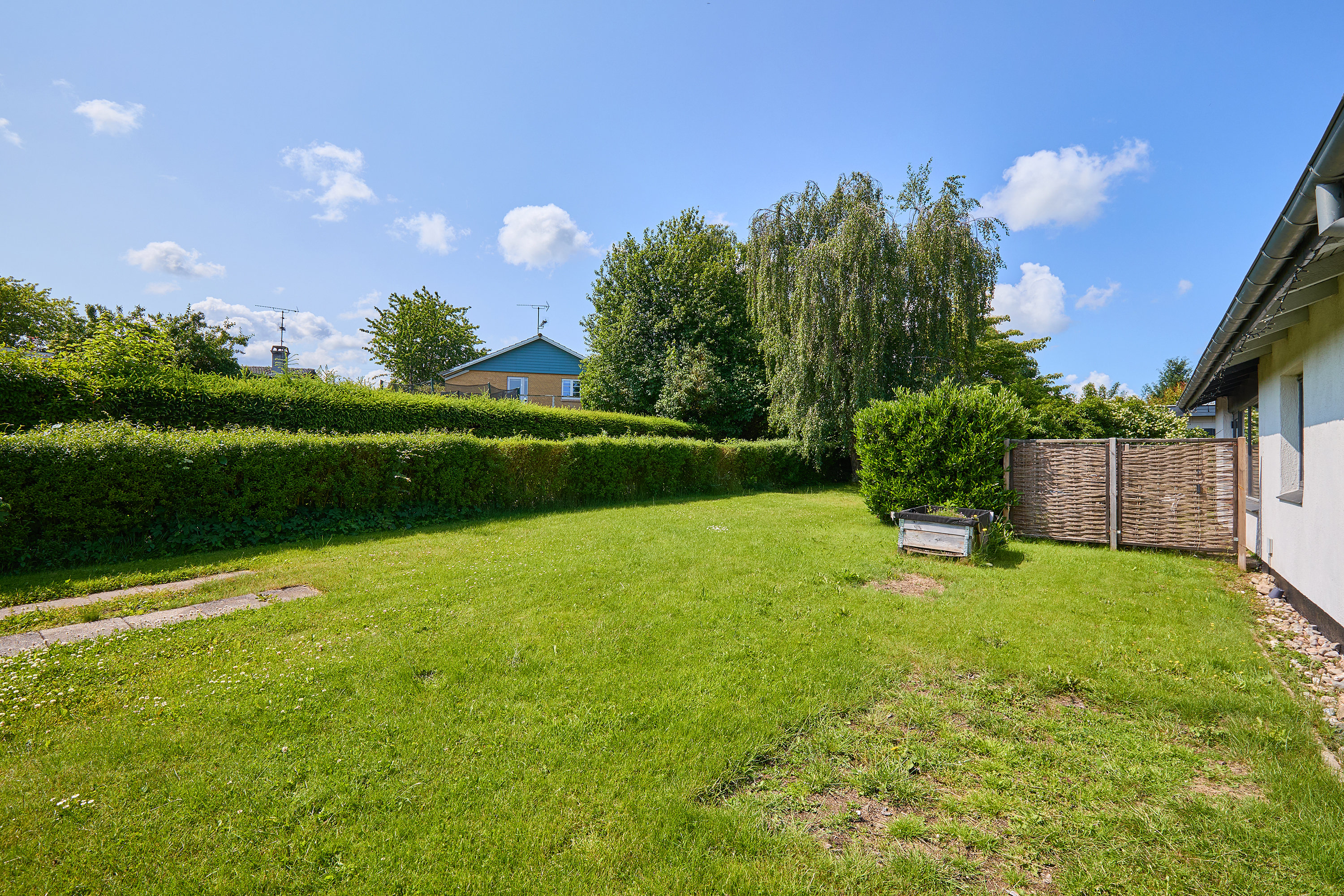 Fremhævet have billede i fuldskærmstilstand. Billede af Kløvervej 4, 3230 Græsted