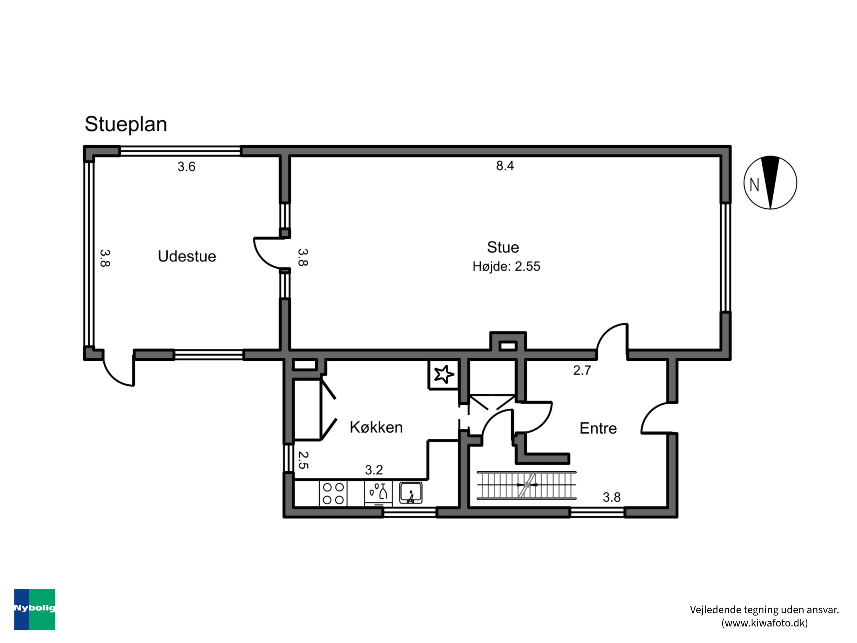 Plantegninger billede af Leonora Christinas Vej 15, 4930 Maribo