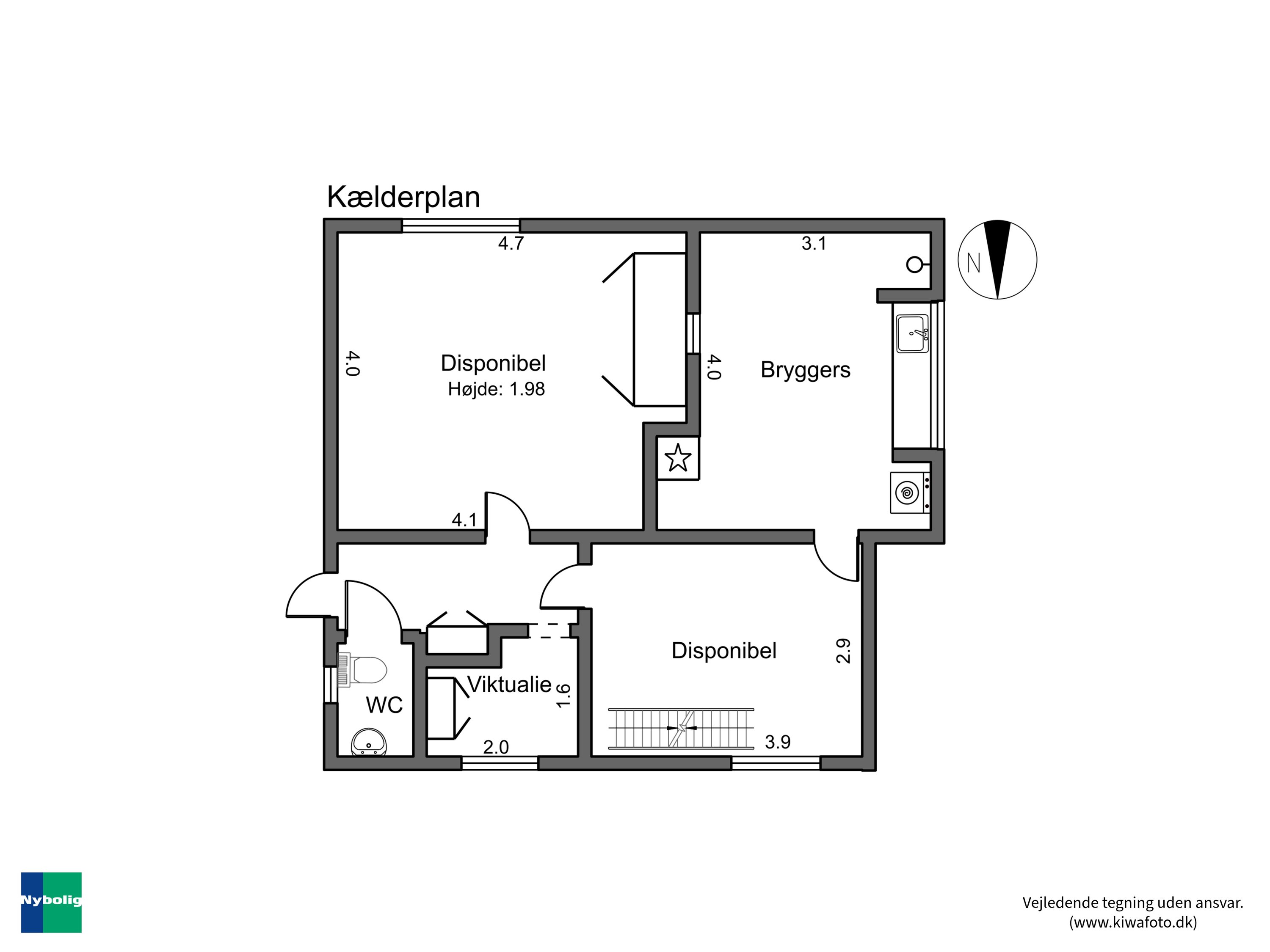 Plantegninger billede af Leonora Christinas Vej 15, 4930 Maribo