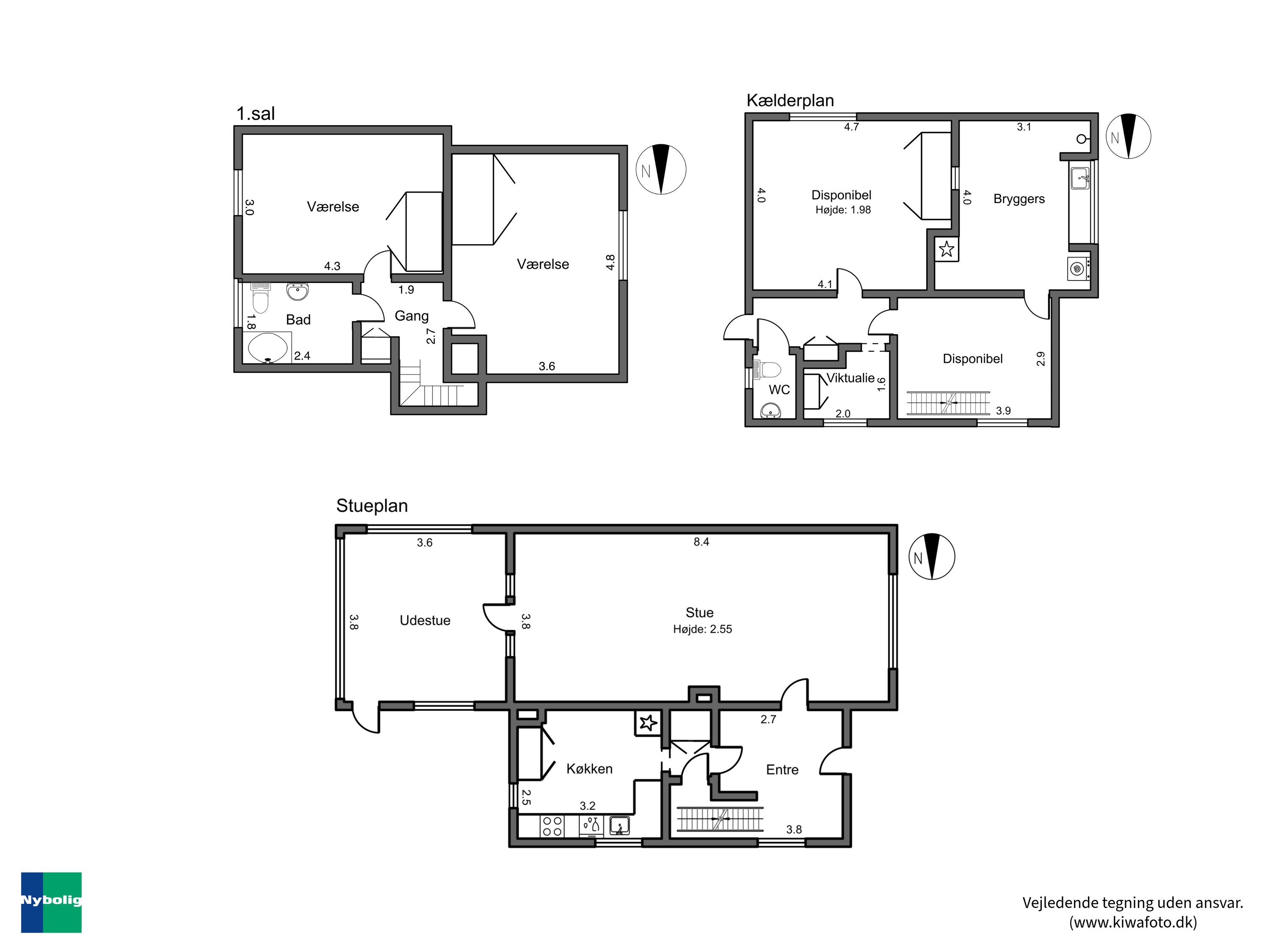 Plantegninger billede af Leonora Christinas Vej 15, 4930 Maribo