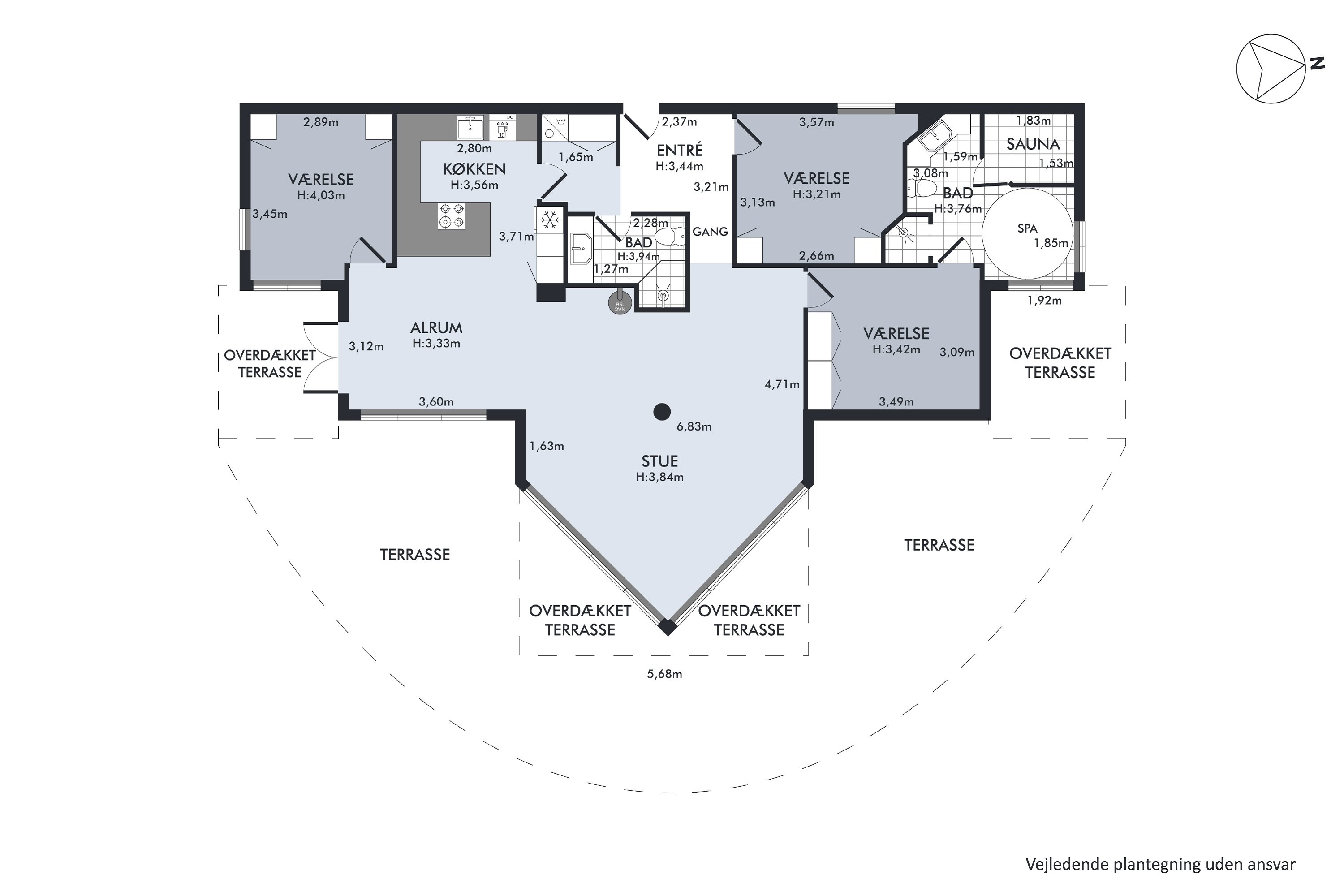Plantegninger billede af Kystvejen 67, Handrup Strand, 8400 Ebeltoft