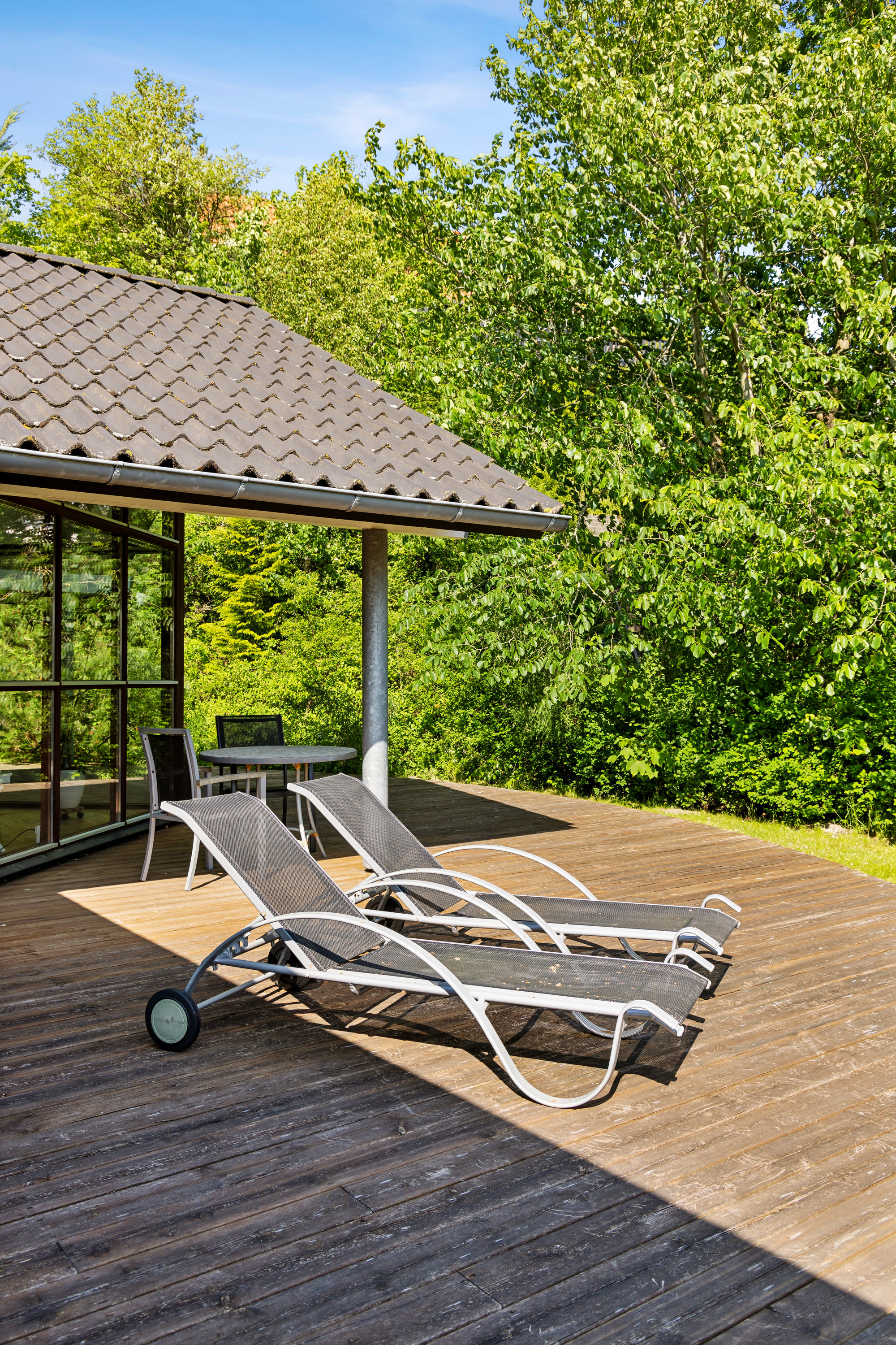 Fremhævet terrasse billede i fuldskærmstilstand. Billede af Kystvejen 67, Handrup Strand, 8400 Ebeltoft