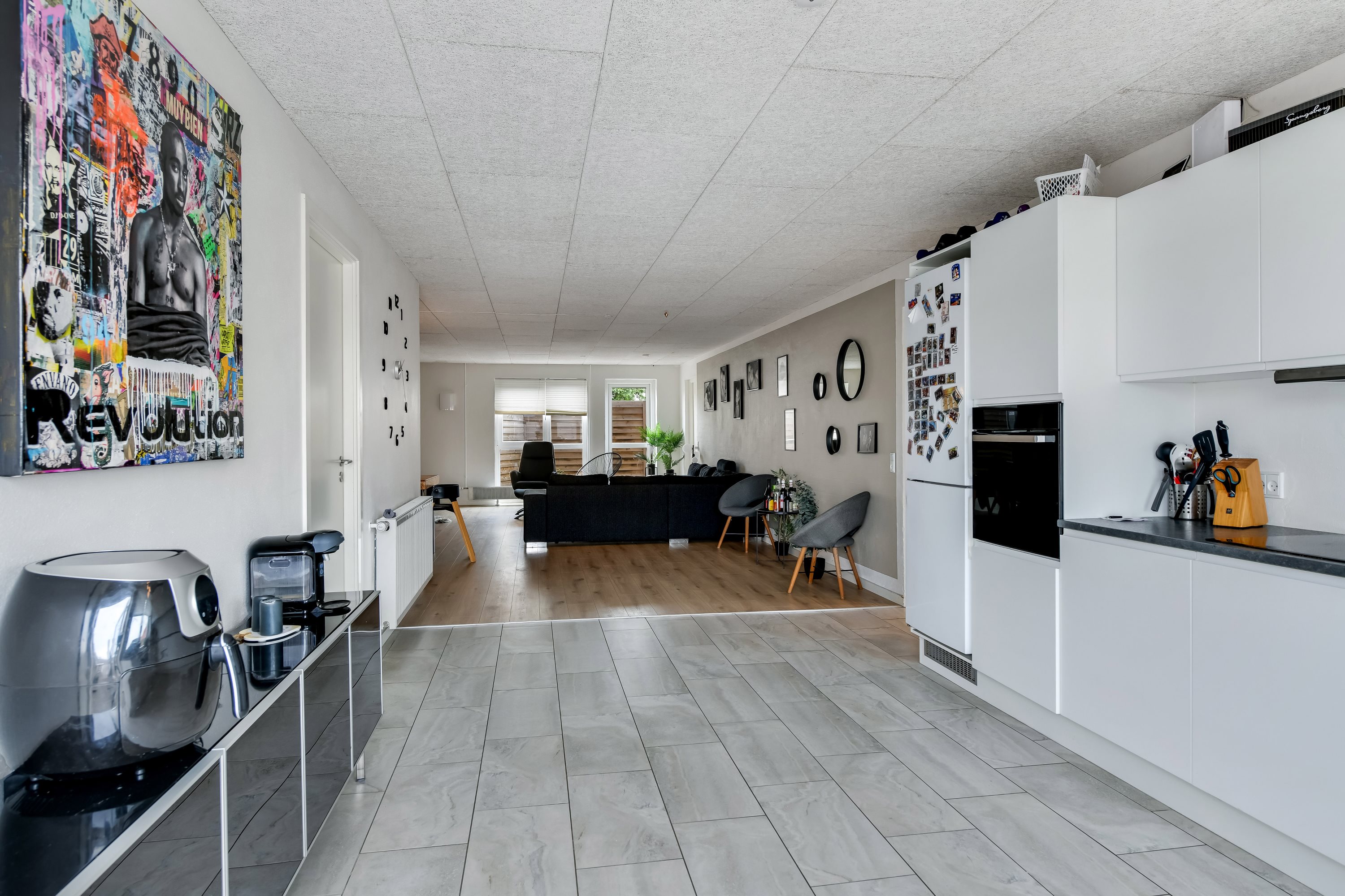 Fremhævet køkken billede i fuldskærmstilstand. Billede af Niels Lønnes Vej 15A, st.., 6715 Esbjerg N