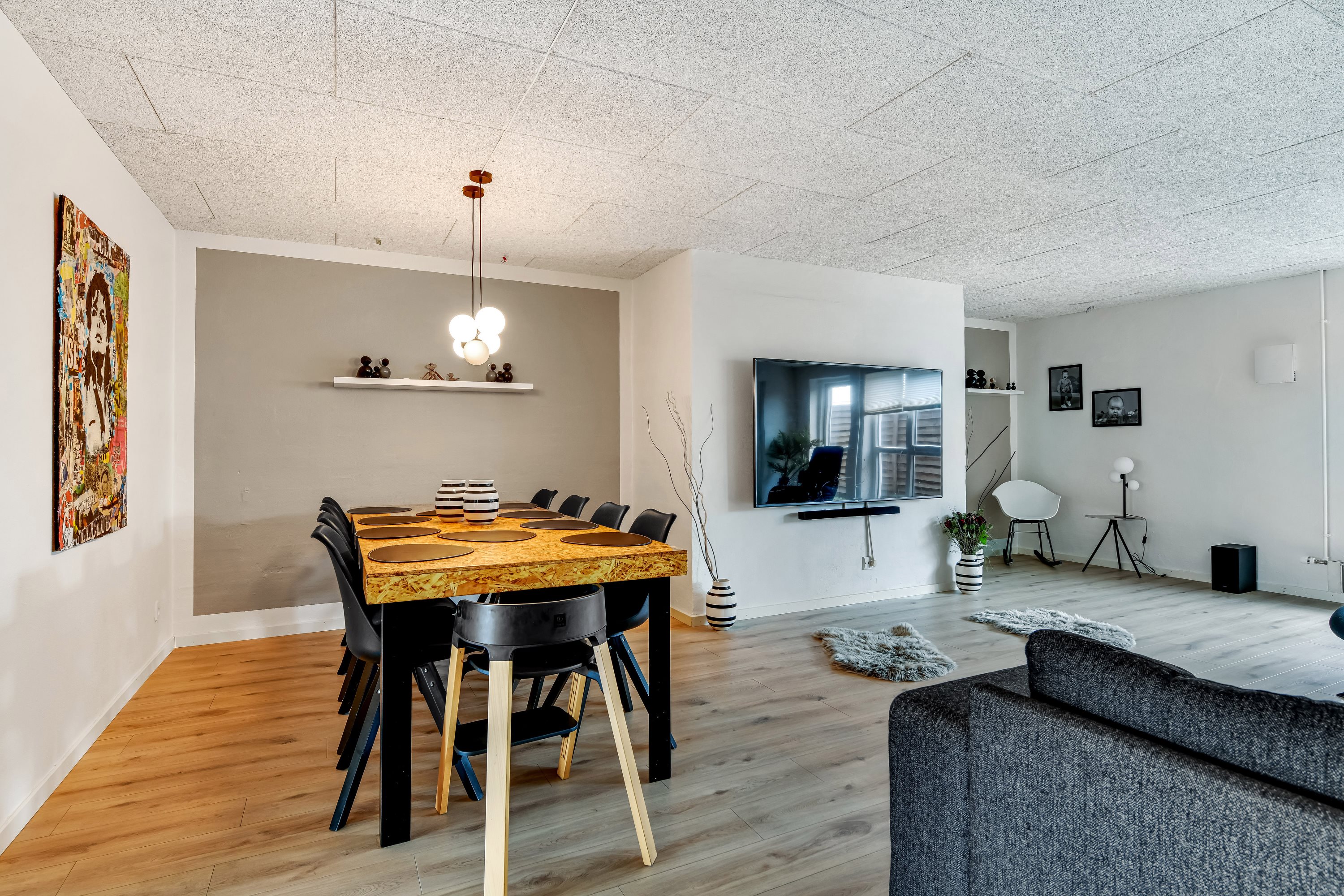 Miniaturebillede 1: stue. Billede af Niels Lønnes Vej 15A, st.., 6715 Esbjerg N