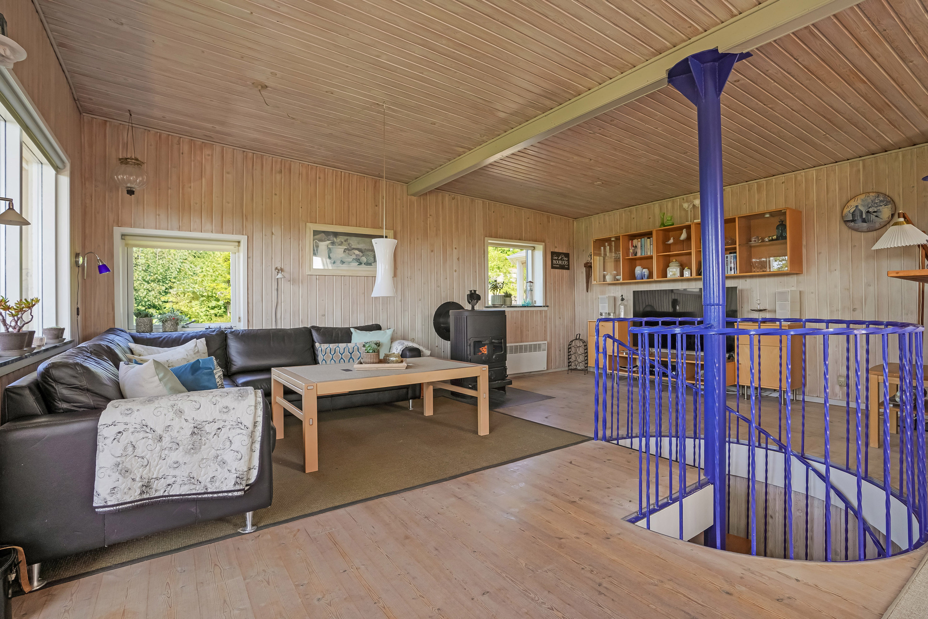 Fremhævet stue billede i fuldskærmstilstand. Billede af Bakkevej 12, Varbjerg, 5464 Brenderup Fyn