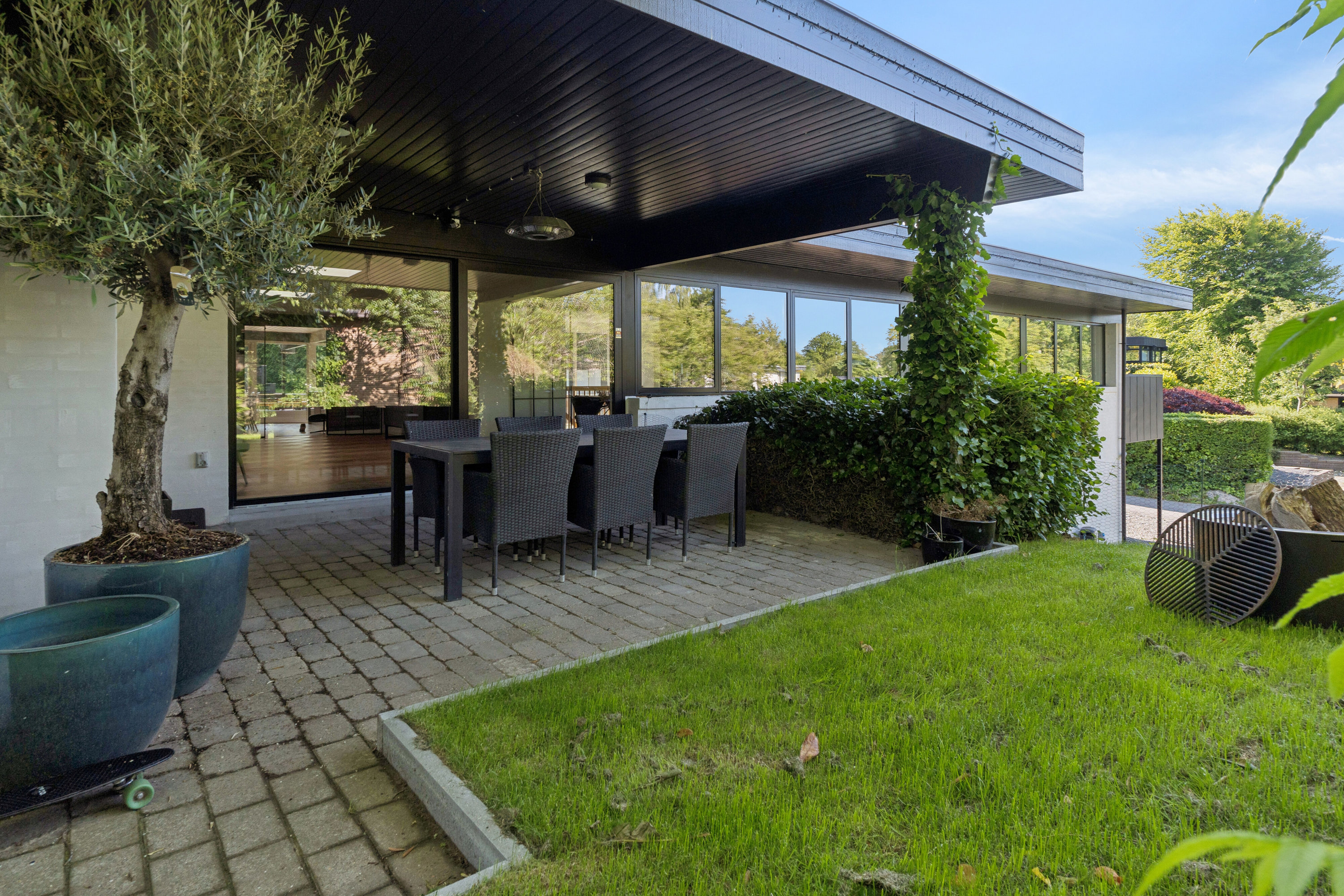 Fremhævet terrasse billede i fuldskærmstilstand. Billede af Slugten 14, 9800 Hjørring