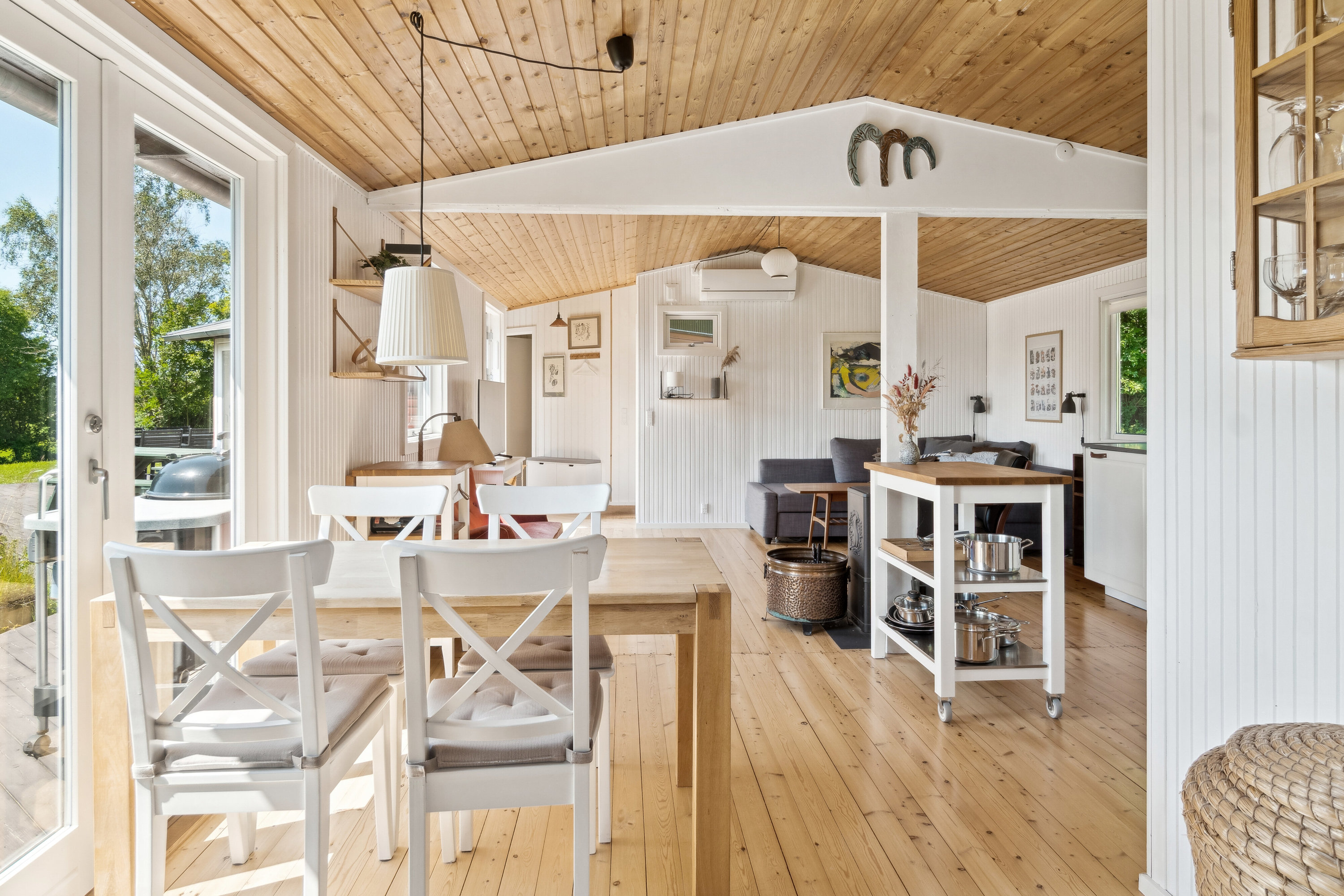 Fremhævet spisestue billede i fuldskærmstilstand. Billede af Mosesvinget 12, Nyrup, 4500 Nykøbing Sj