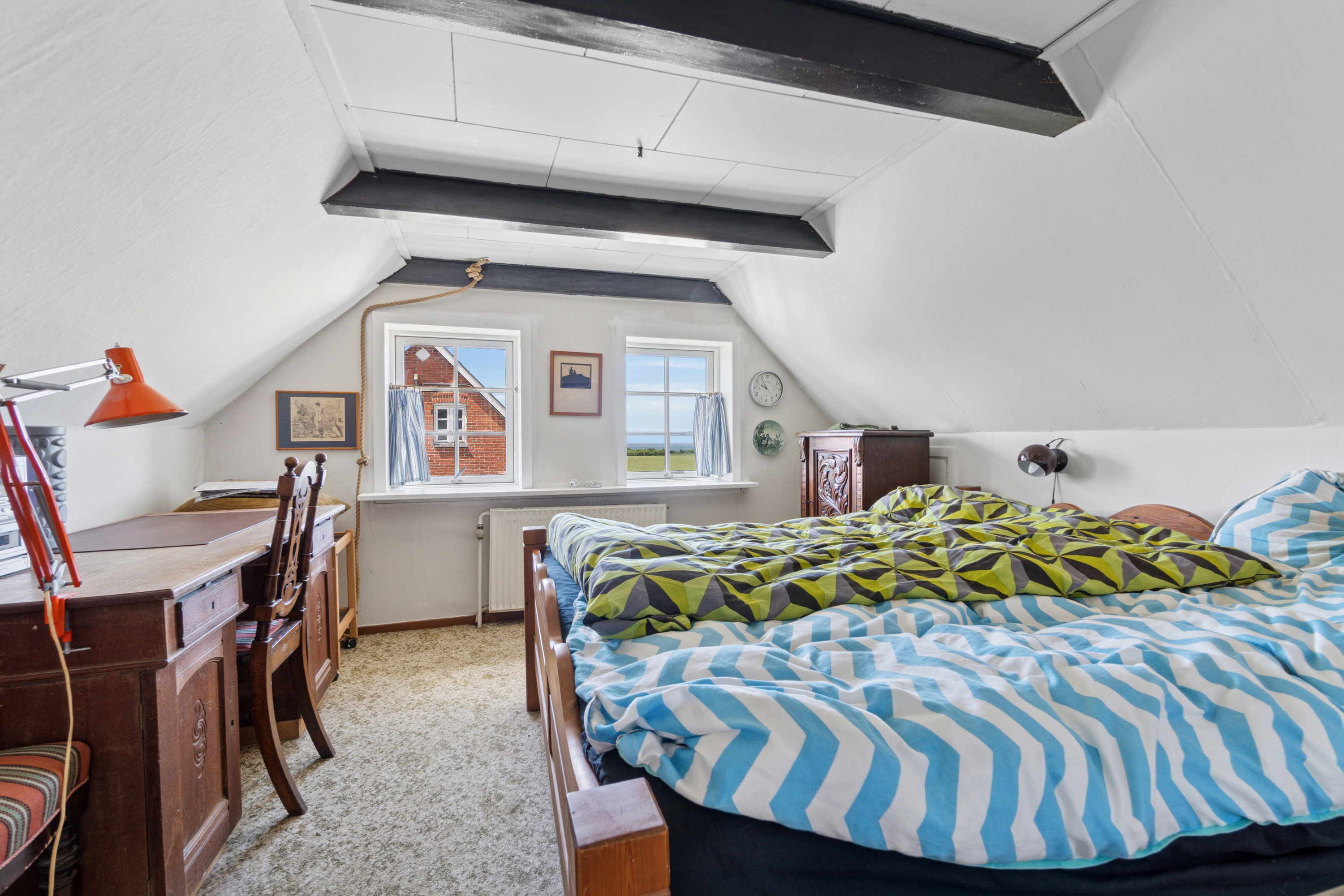 Fremhævet soveværelse billede i fuldskærmstilstand. Billede af Ydbyvej 6, 7770 Vestervig