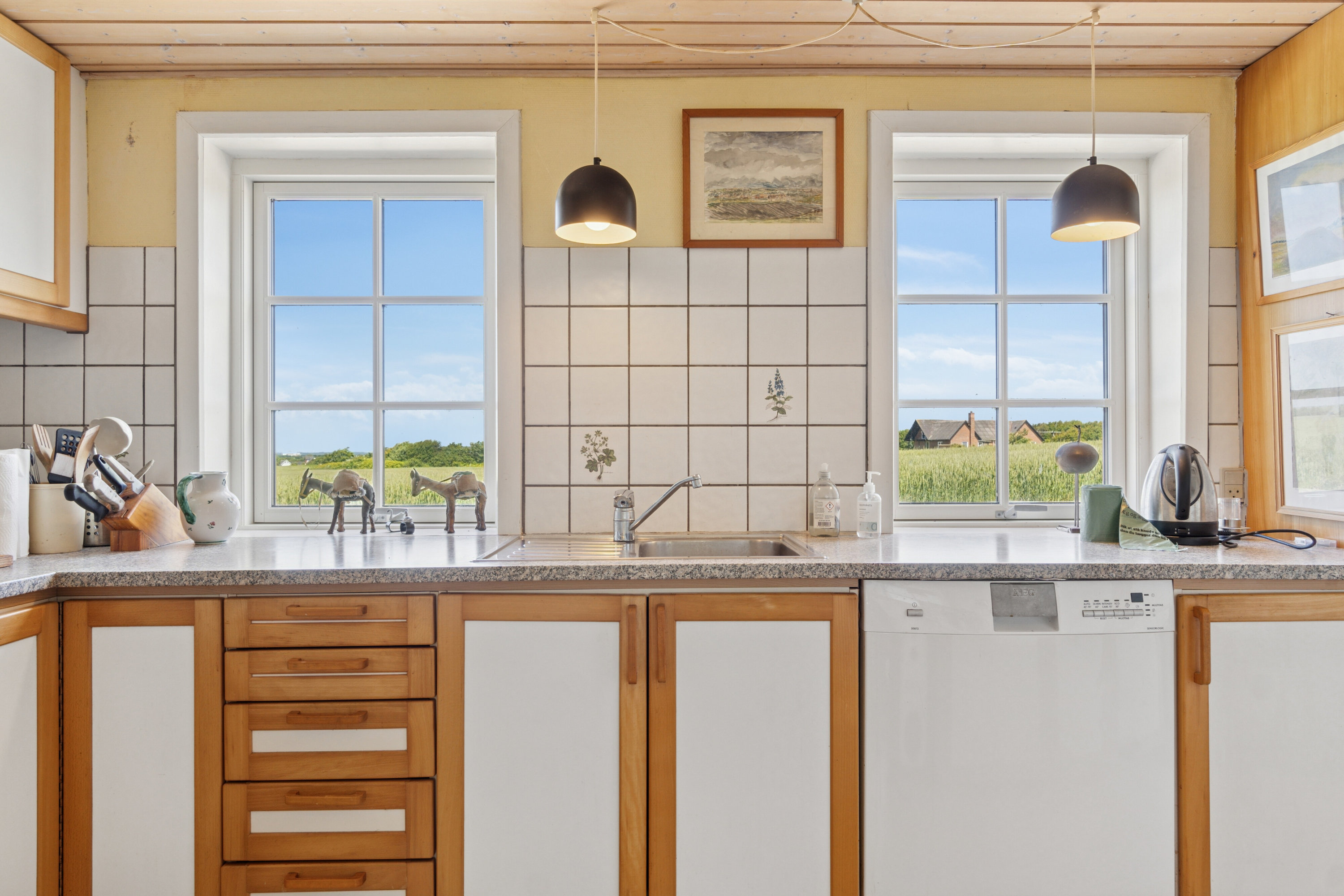 Fremhævet køkken billede i fuldskærmstilstand. Billede af Ydbyvej 6, 7770 Vestervig