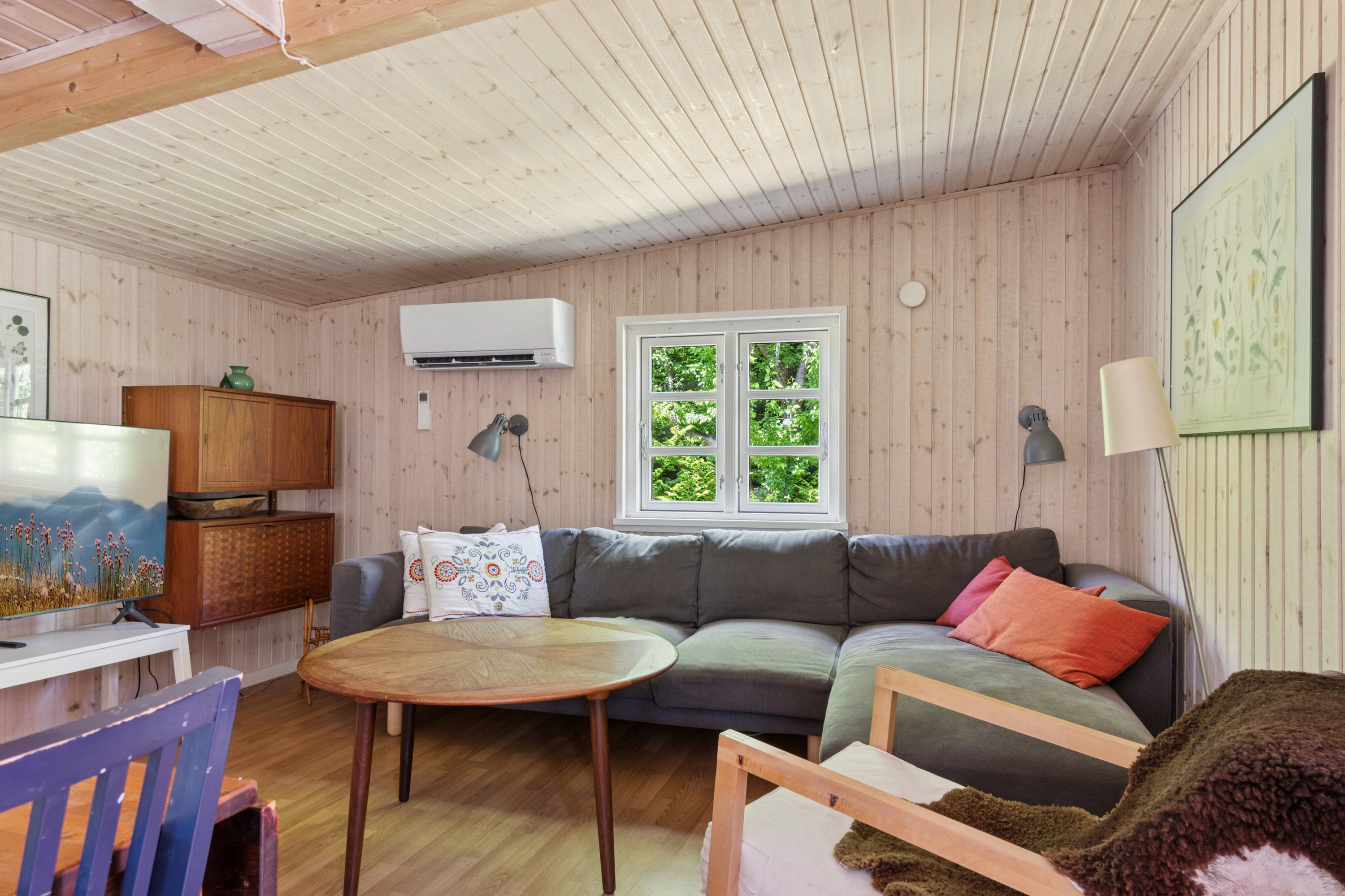 Fremhævet stue billede i fuldskærmstilstand. Billede af Mosestien 13, 4400 Kalundborg