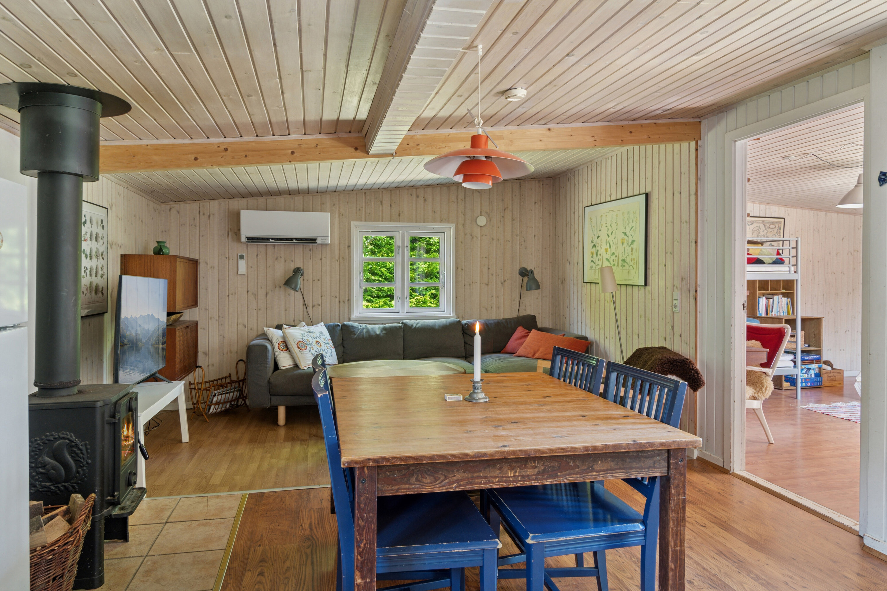 Fremhævet spisestue billede i fuldskærmstilstand. Billede af Mosestien 13, 4400 Kalundborg