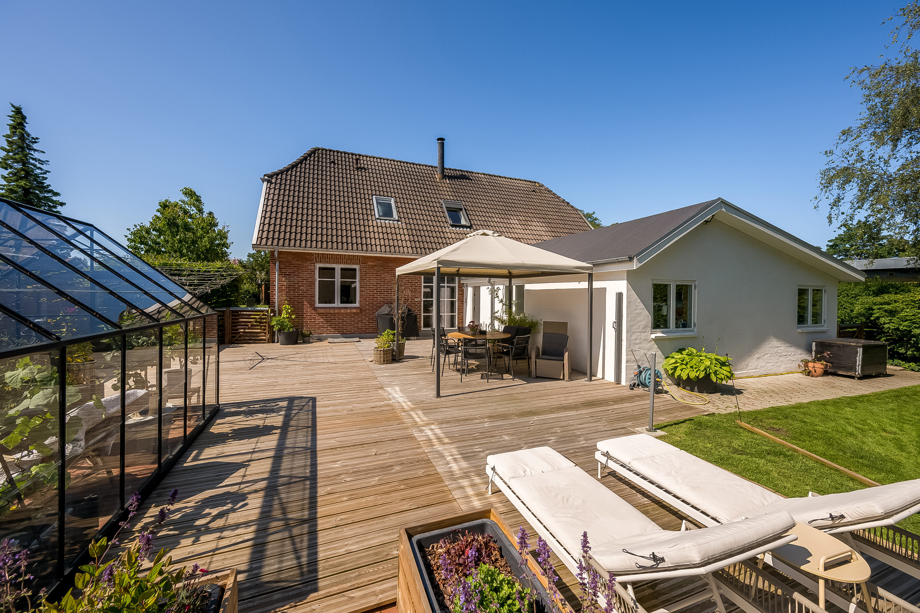 Fremhævet have billede i fuldskærmstilstand. Billede af Vestervej 3, 6880 Tarm