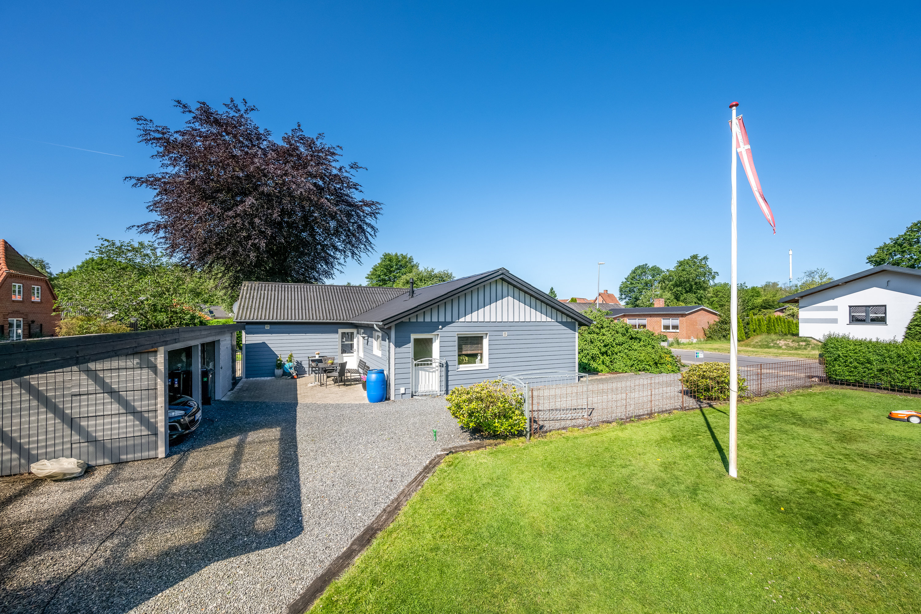 Fremhævet have billede i fuldskærmstilstand. Billede af Stadionalle 2, Borris, 6900 Skjern