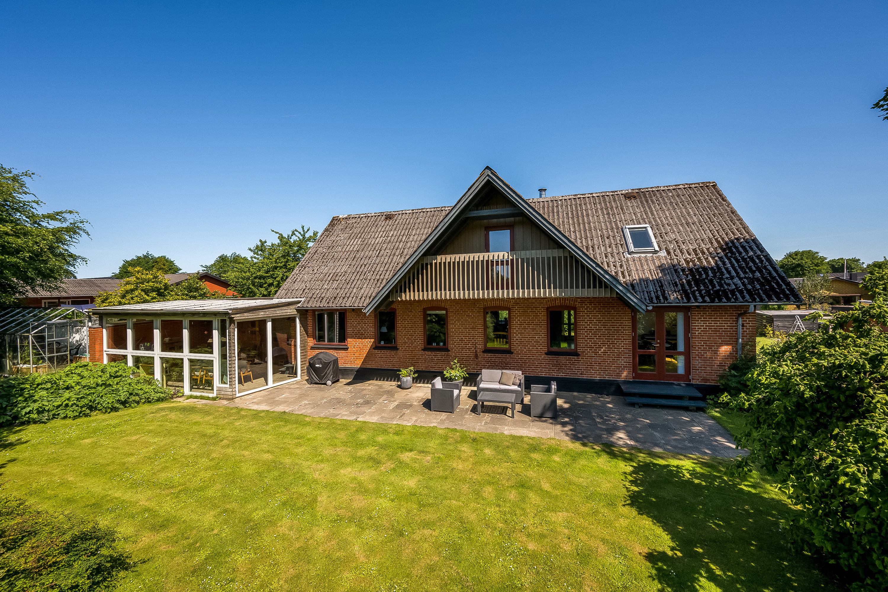 Fremhævet andet billede i fuldskærmstilstand. Billede af Bygmarken 5, 6971 Spjald