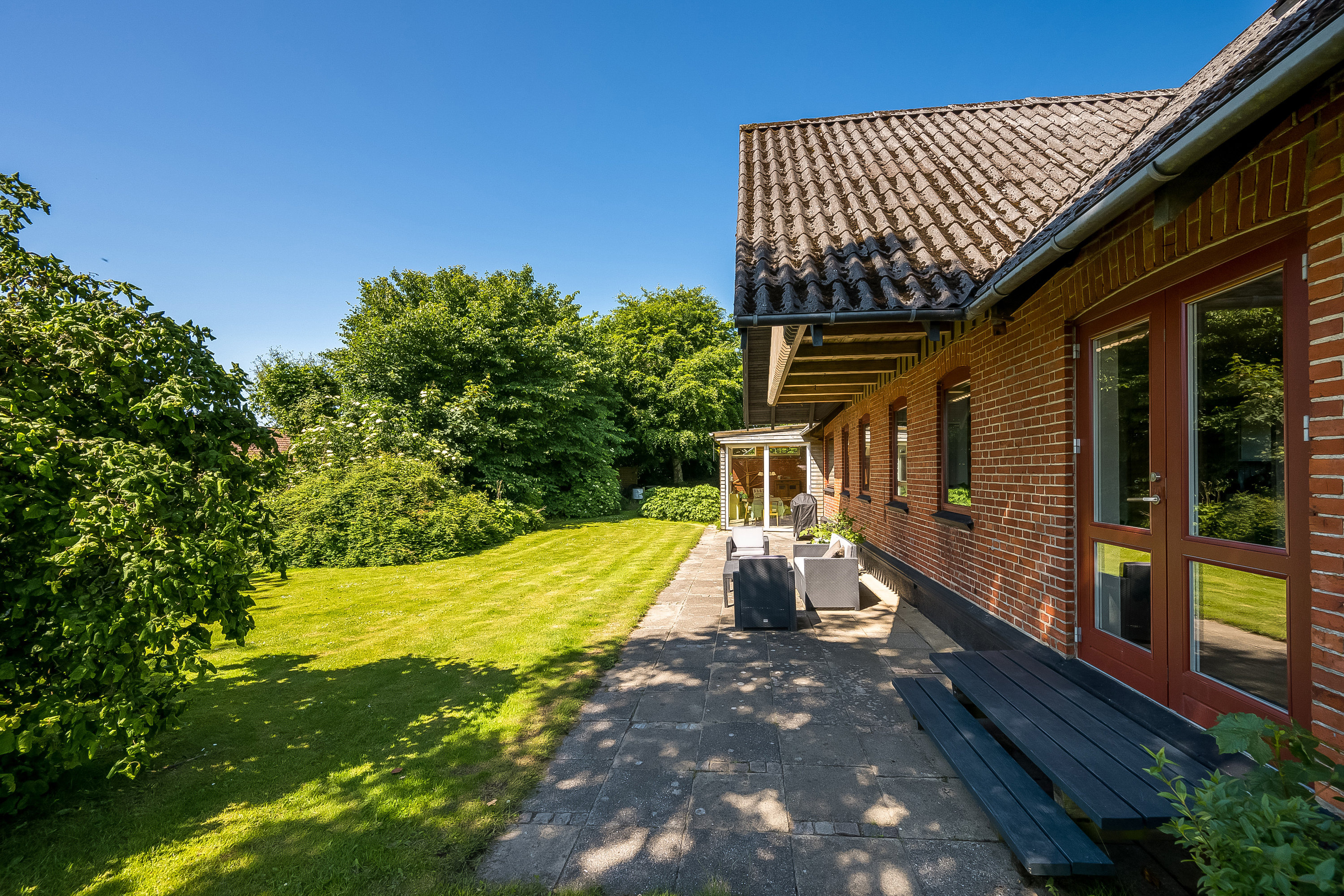 Fremhævet have billede i fuldskærmstilstand. Billede af Bygmarken 5, 6971 Spjald