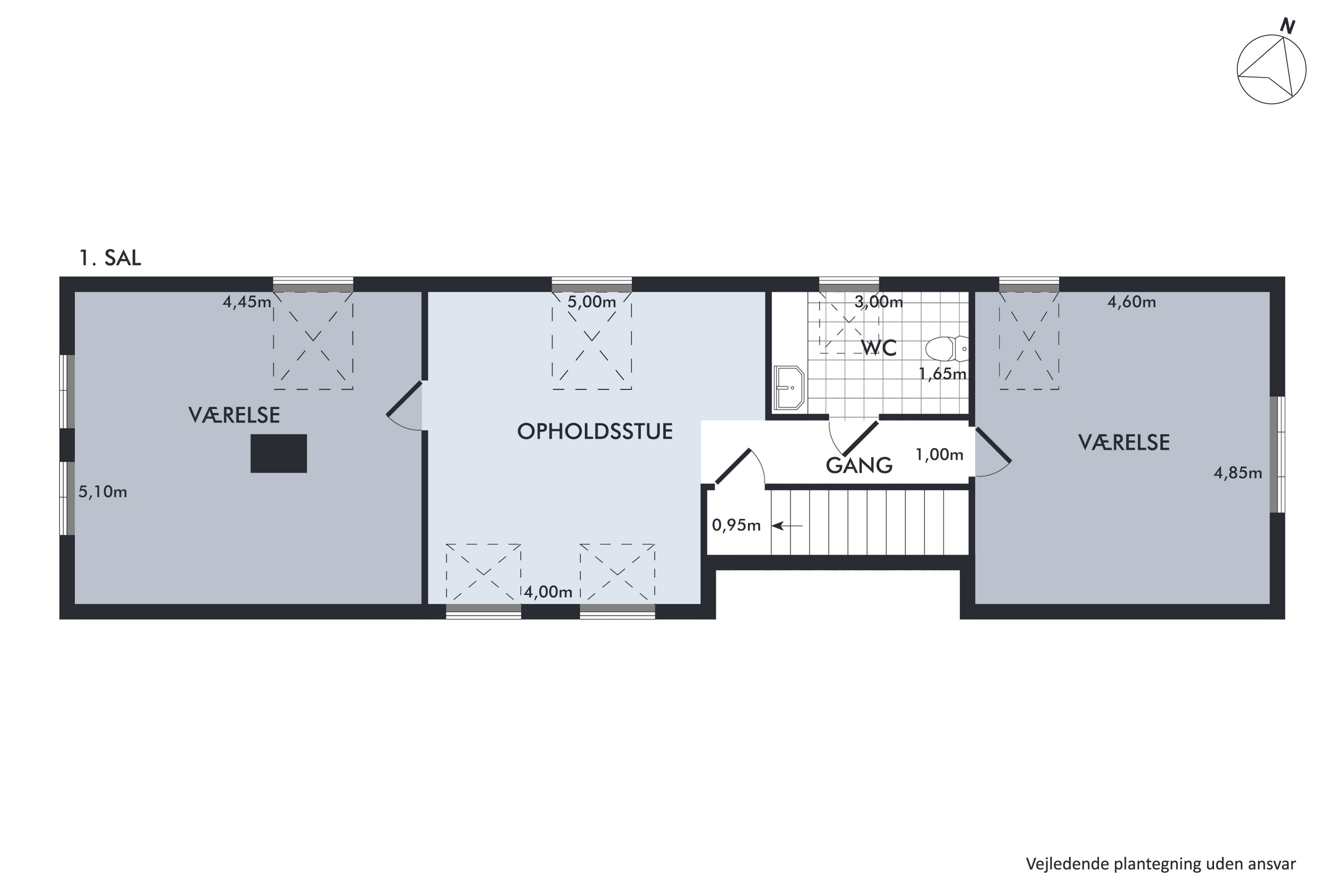 Plantegninger billede af Bøgevej 7, Øster Bjerregrav, 8920 Randers NV