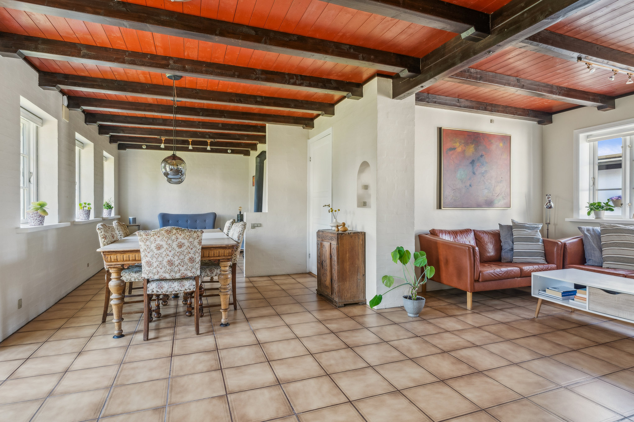 Fremhævet stue billede i fuldskærmstilstand. Billede af Bøgevej 7, Øster Bjerregrav, 8920 Randers NV