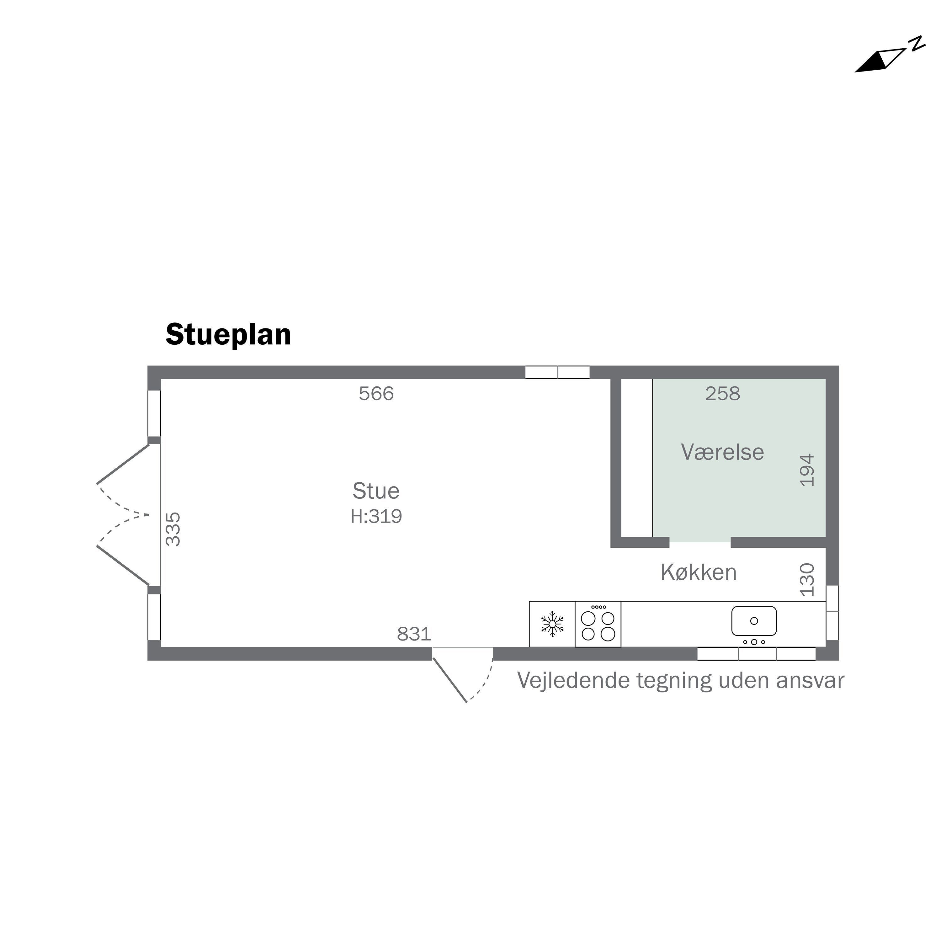 Plantegninger billede af Granskoven 17, 4220 Korsør