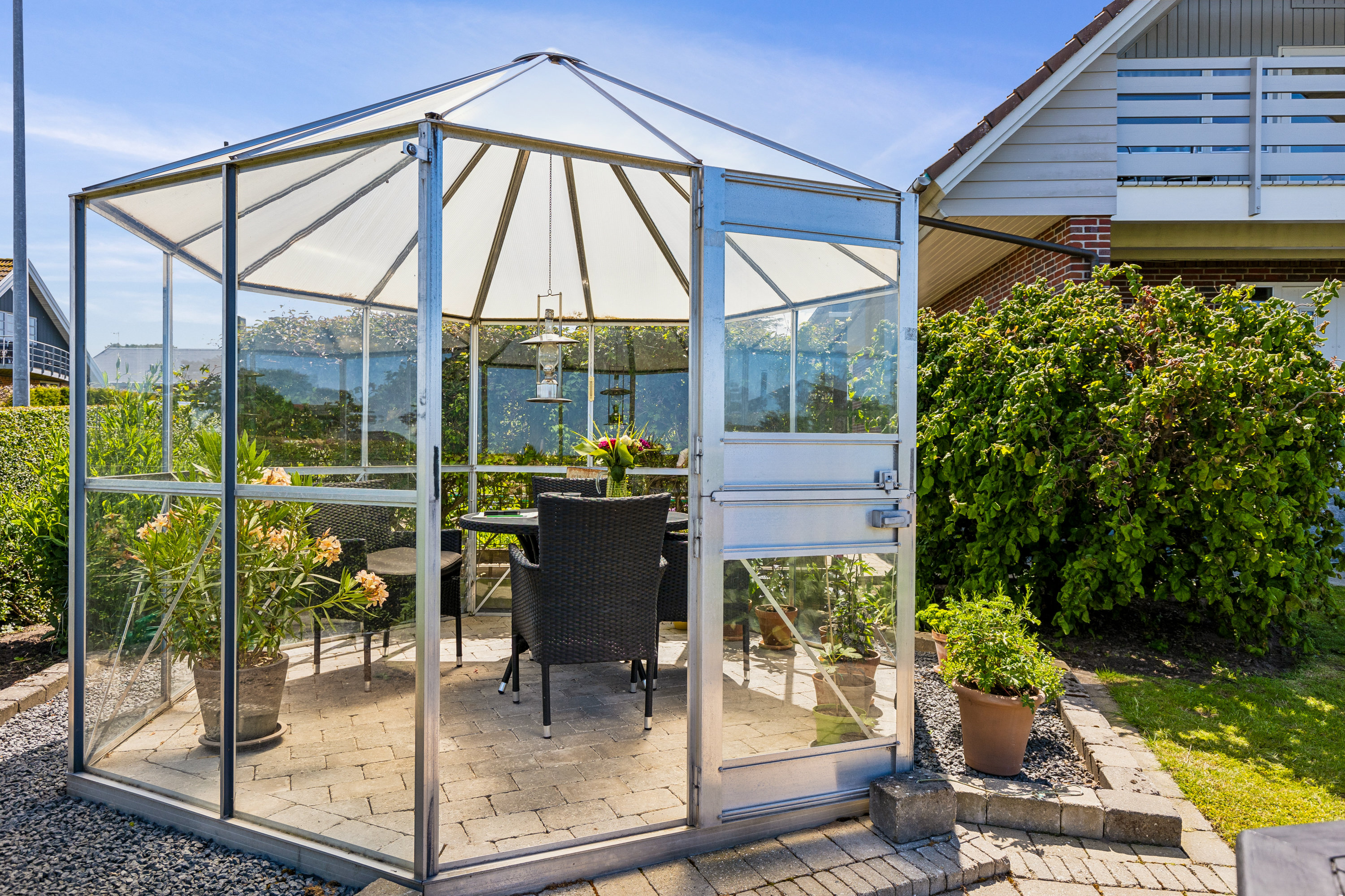 Fremhævet terrasse billede i fuldskærmstilstand. Billede af Bøgevej 25, Havnsø, 4591 Føllenslev