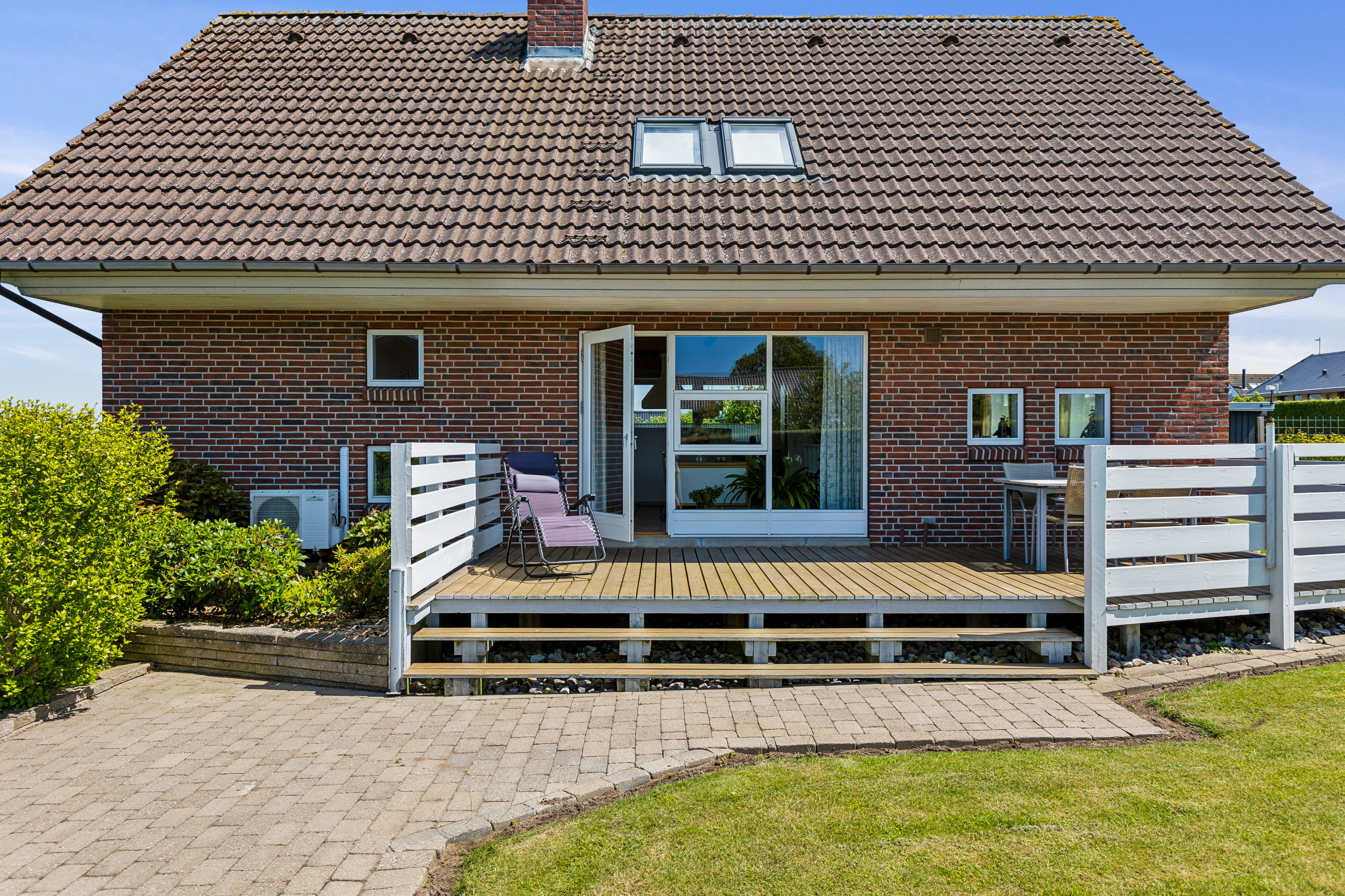 Fremhævet terrasse billede i fuldskærmstilstand. Billede af Bøgevej 25, Havnsø, 4591 Føllenslev