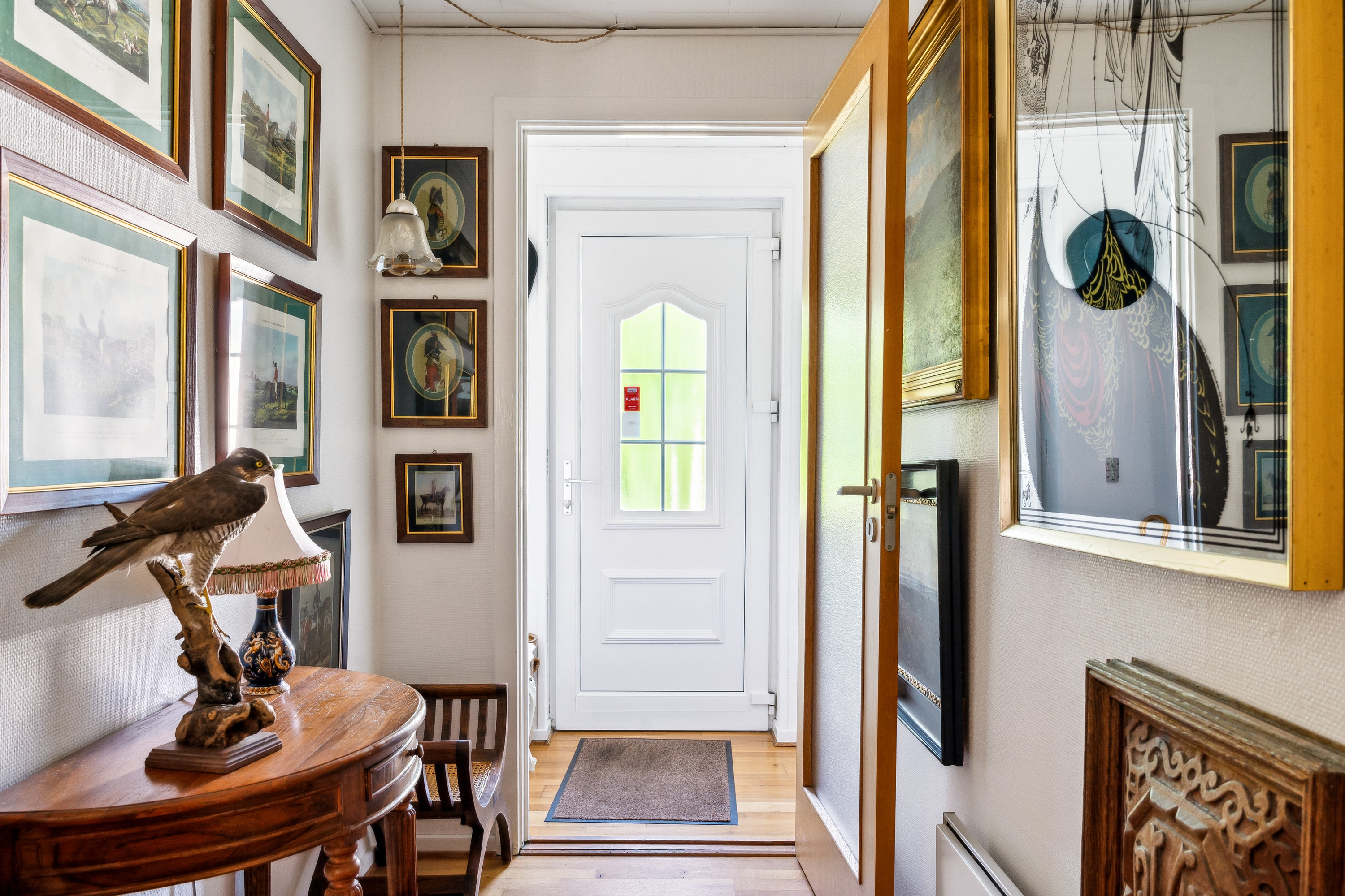 Fremhævet entré billede i fuldskærmstilstand. Billede af Granvænget 3, 8970 Havndal