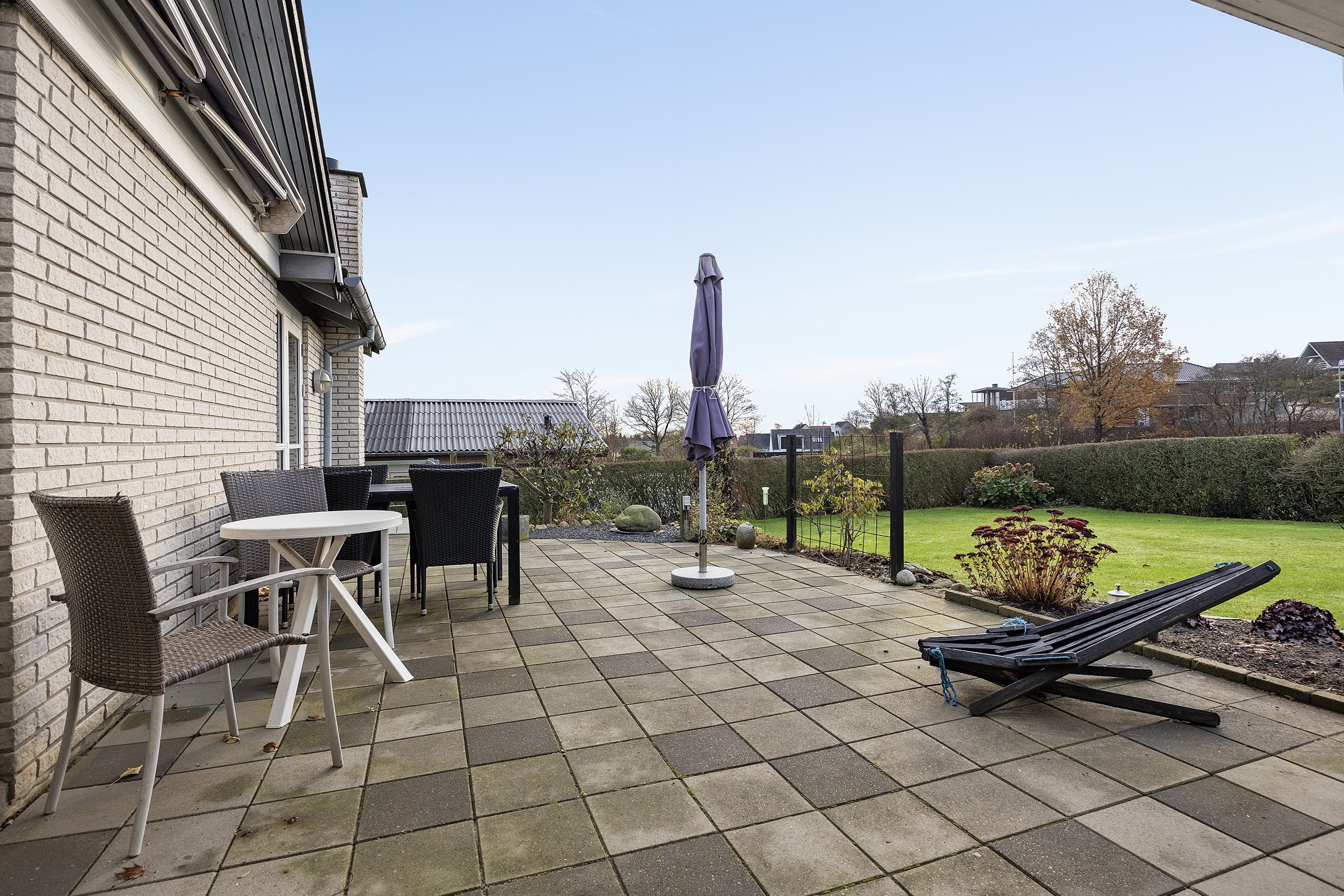 Fremhævet  billede i fuldskærmstilstand. Billede af Solbakken 7, Ugelbølle, 8410 Rønde