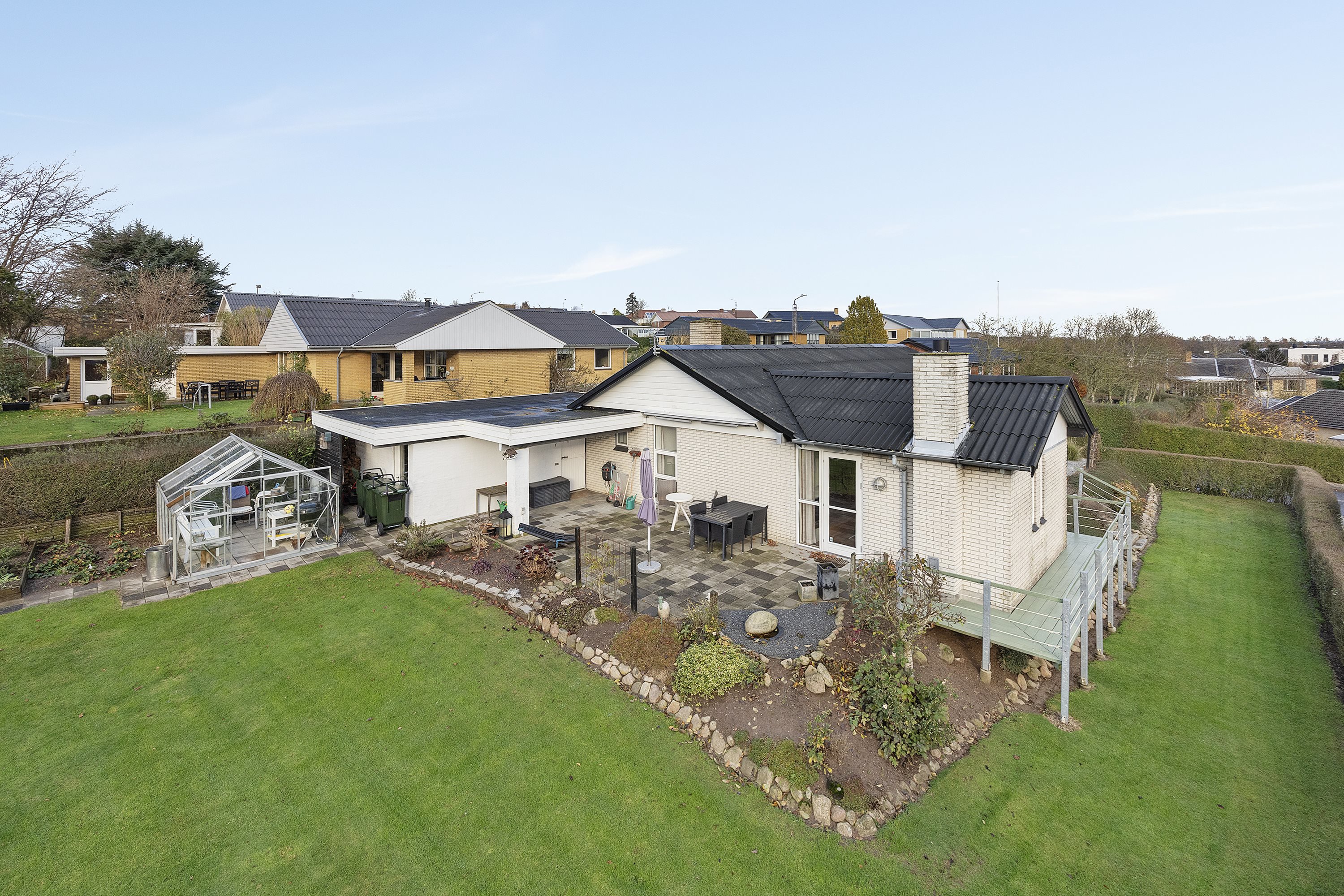 Fremhævet  billede i fuldskærmstilstand. Billede af Solbakken 7, Ugelbølle, 8410 Rønde