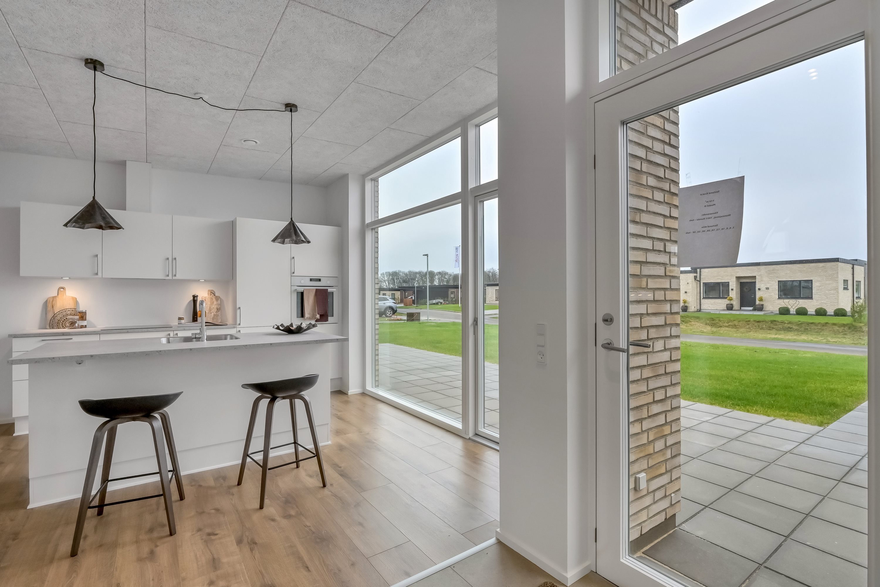 Fremhævet køkken billede i fuldskærmstilstand. Billede af Tavlund Krat 8, Lind, 7400 Herning