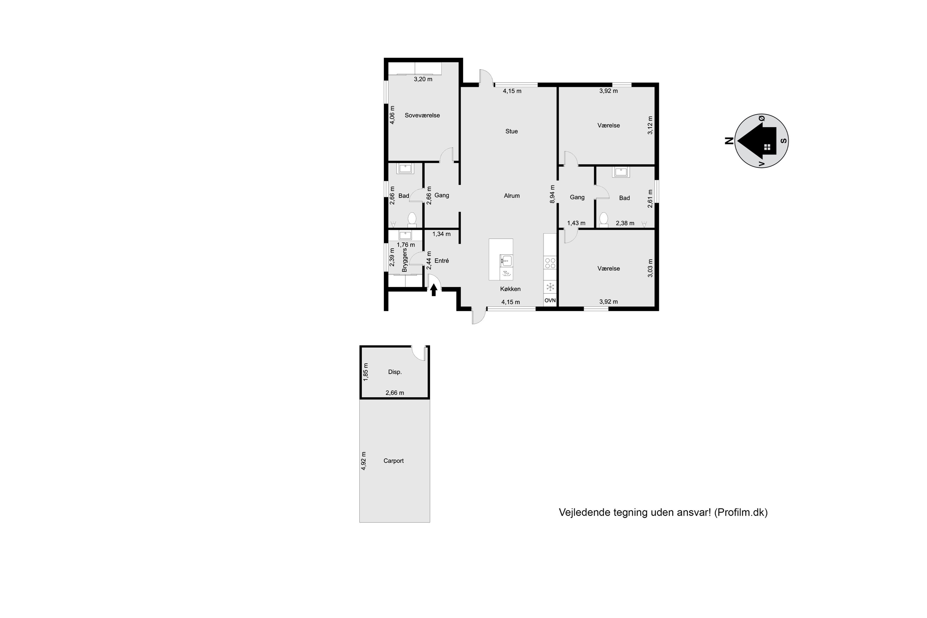 Plantegninger billede af Tavlund Krat 8, Lind, 7400 Herning